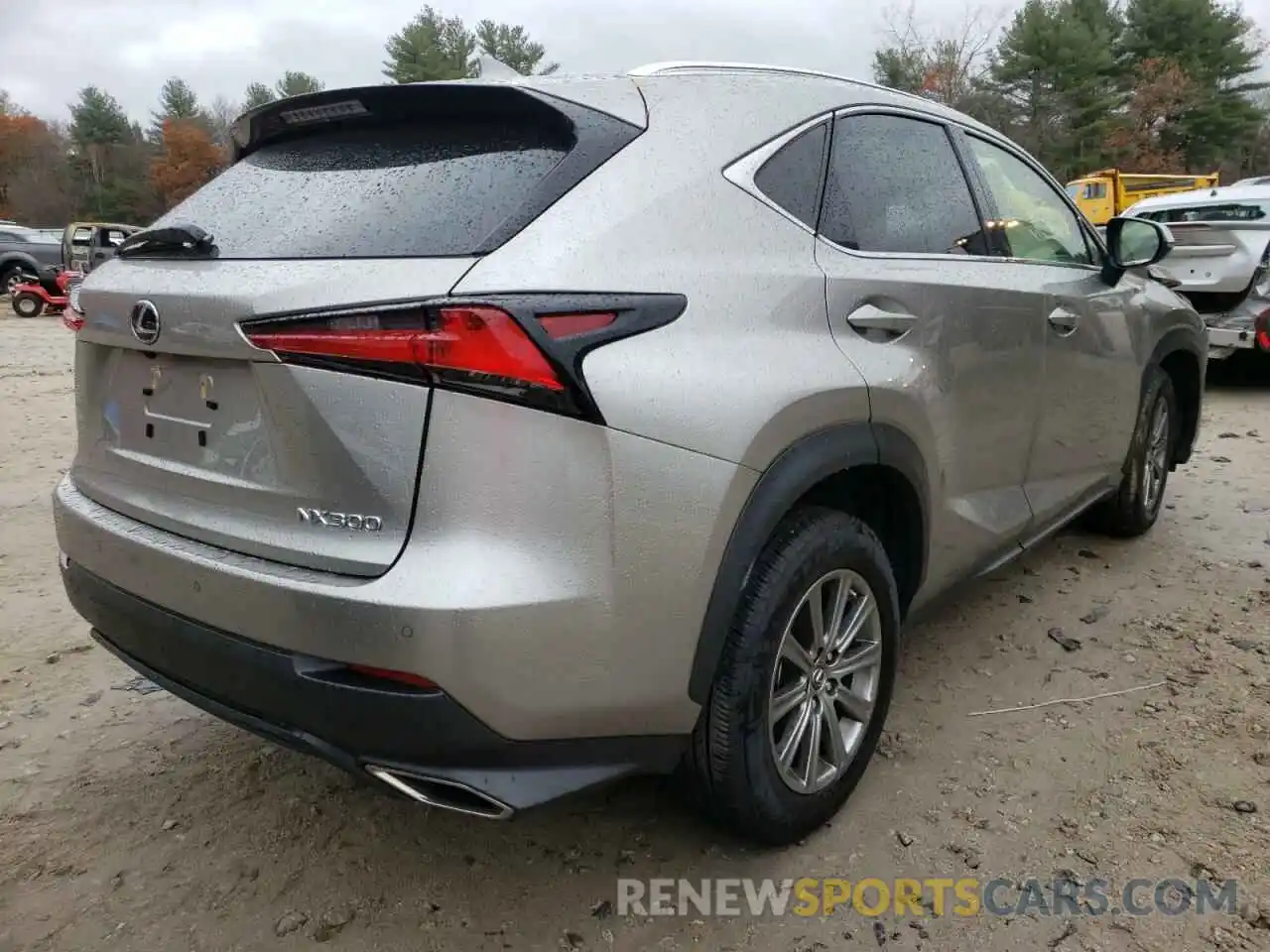 4 Фотография поврежденного автомобиля JTJBARBZ3K2189303 LEXUS NX 2019