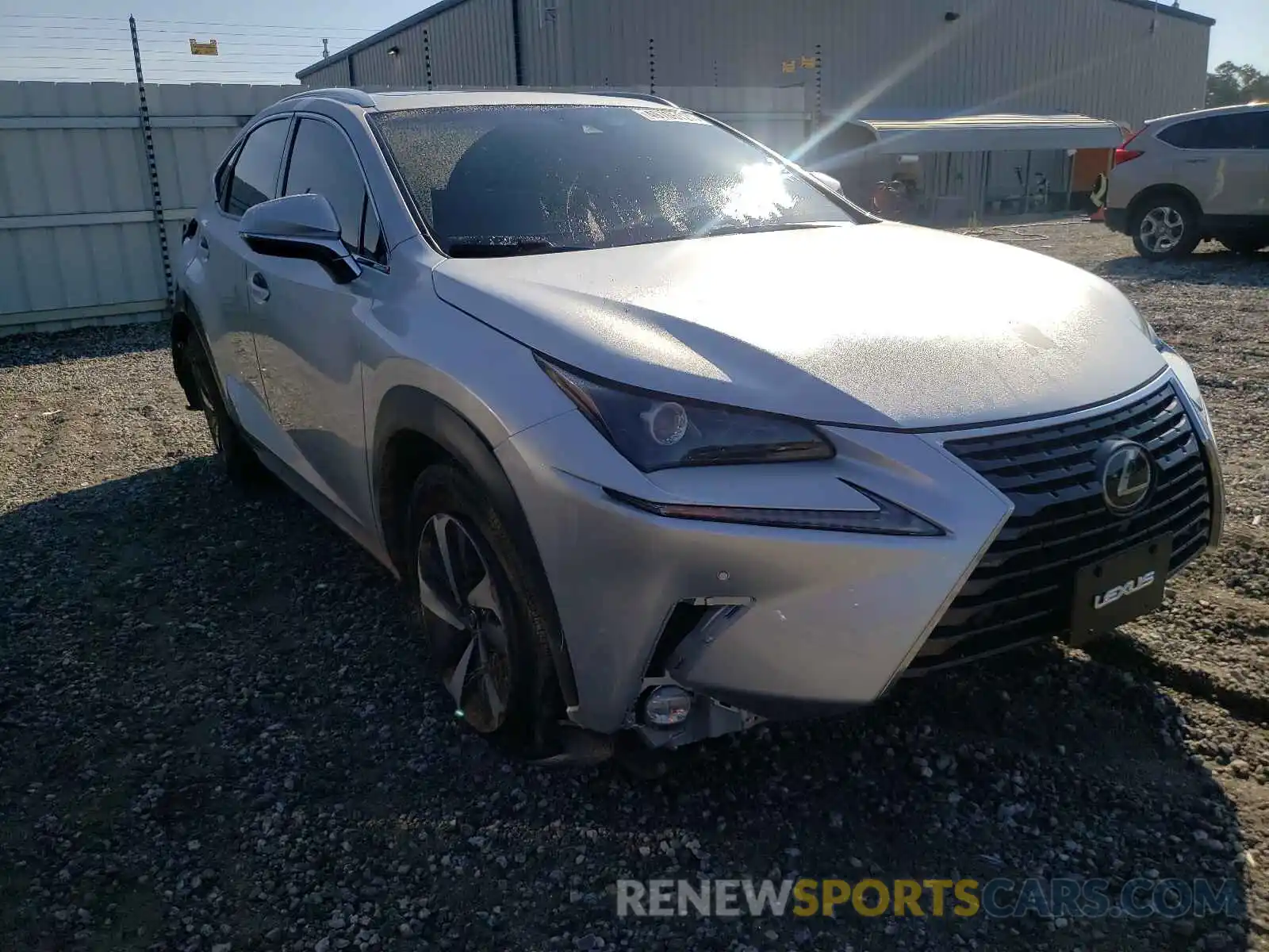 1 Photograph of a damaged car JTJBARBZ3K2193626 LEXUS NX 2019