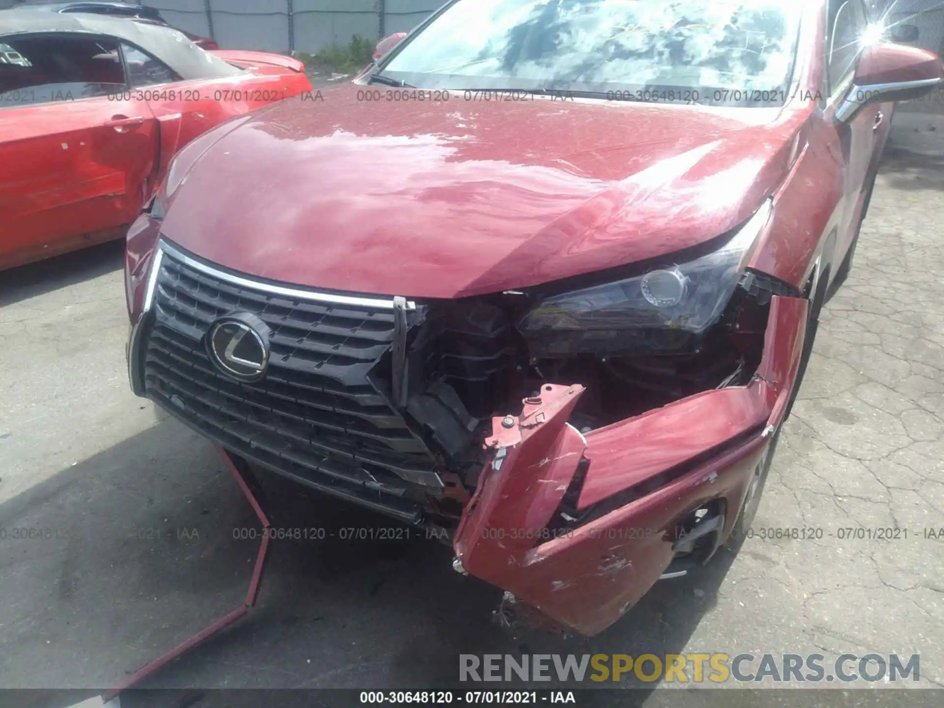 6 Photograph of a damaged car JTJBARBZ3K2194419 LEXUS NX 2019