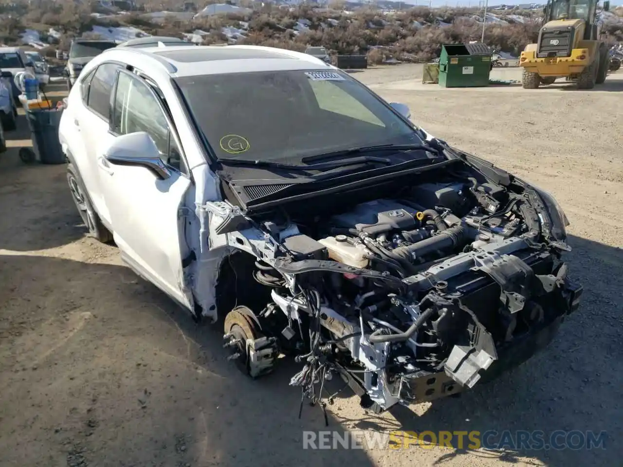 1 Photograph of a damaged car JTJBARBZ3K2199863 LEXUS NX 2019