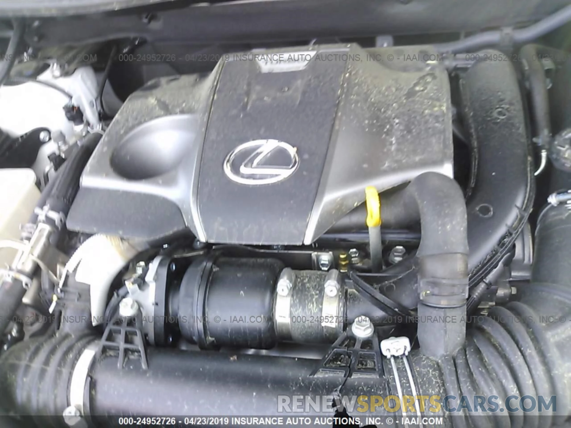 10 Photograph of a damaged car JTJBARBZ3K2200221 LEXUS NX 2019