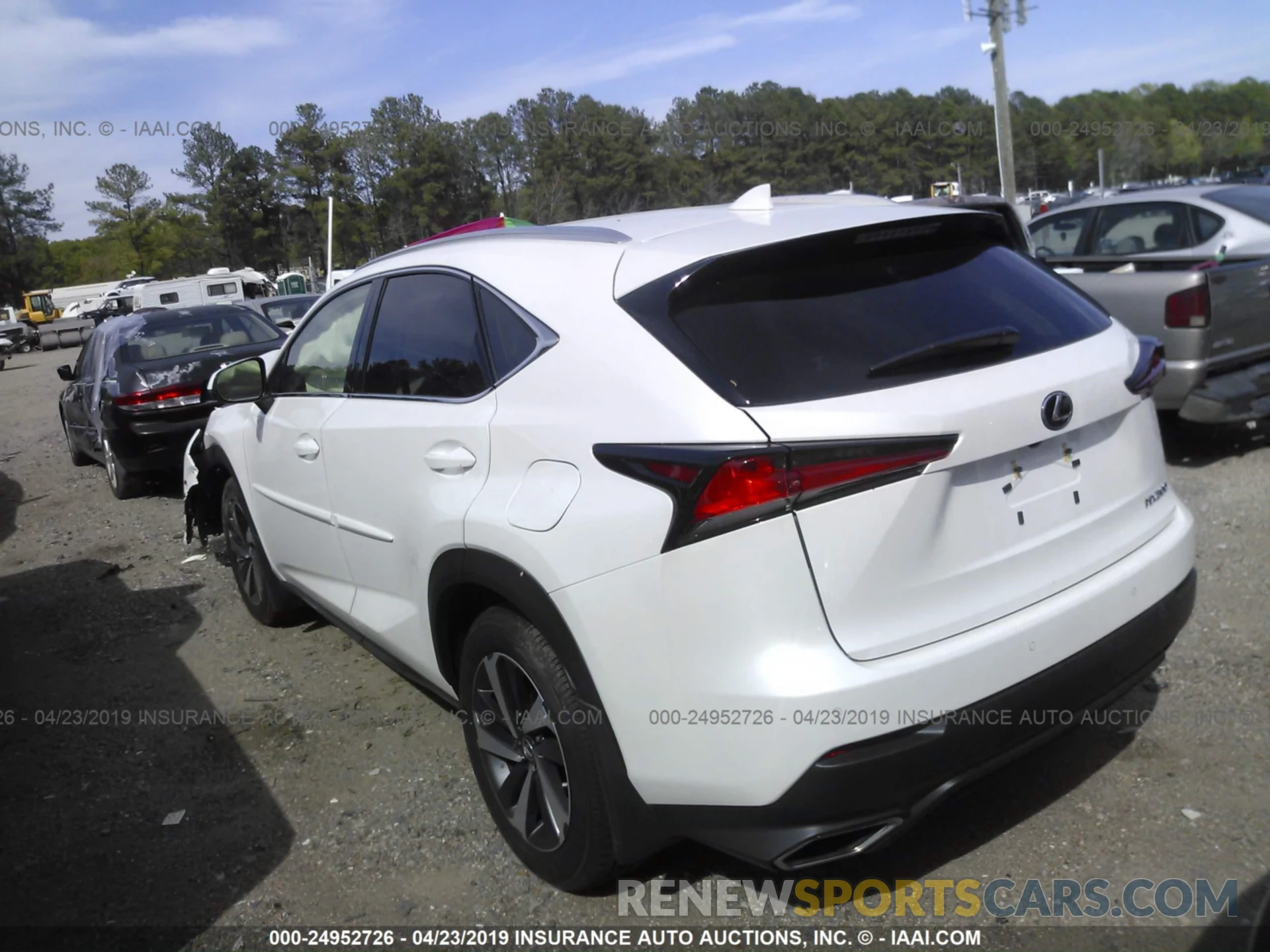 3 Photograph of a damaged car JTJBARBZ3K2200221 LEXUS NX 2019