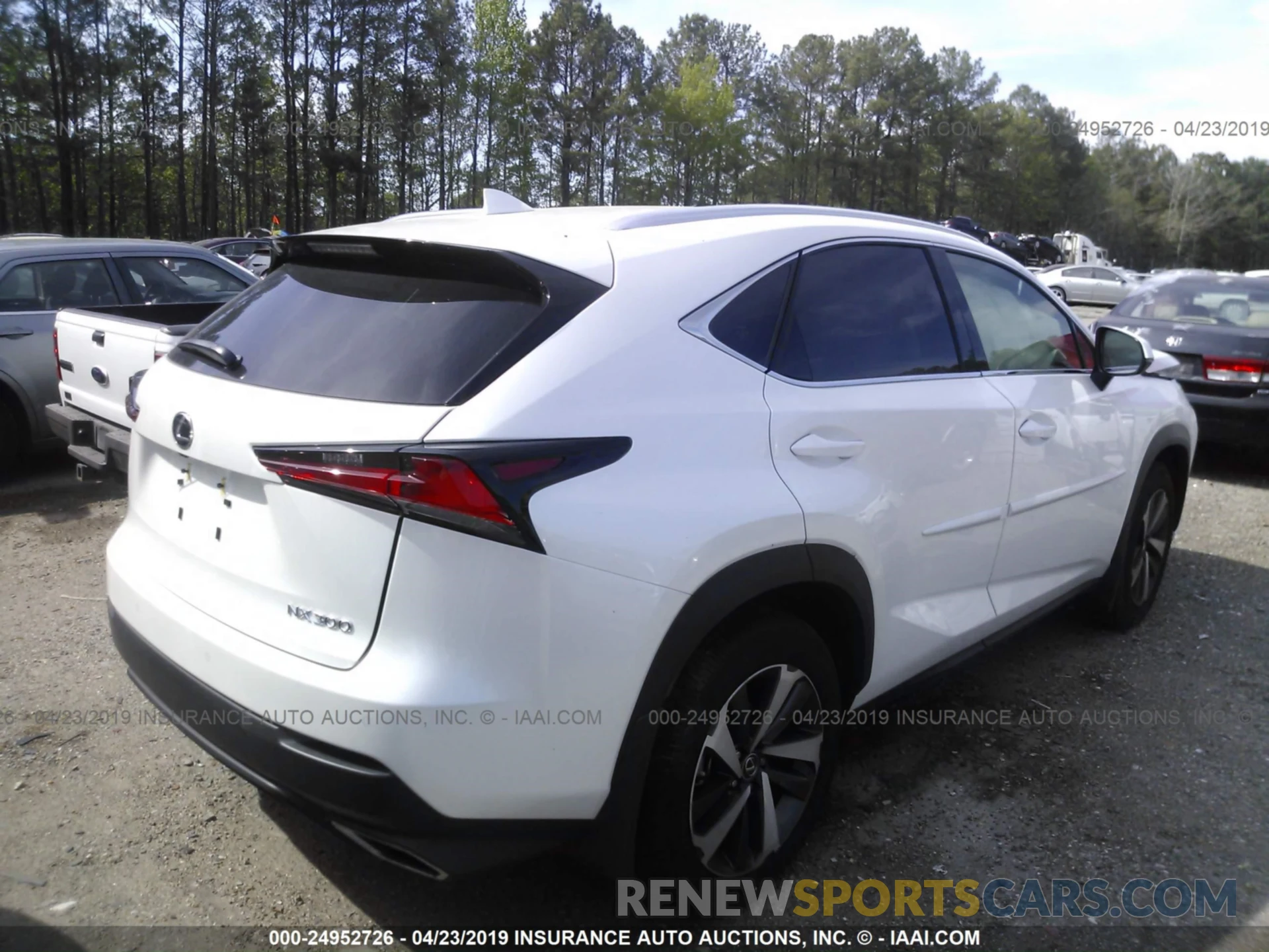 4 Photograph of a damaged car JTJBARBZ3K2200221 LEXUS NX 2019