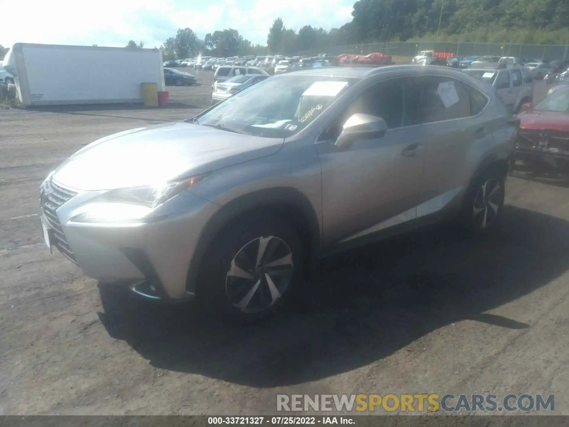 2 Photograph of a damaged car JTJBARBZ3K2204060 LEXUS NX 2019