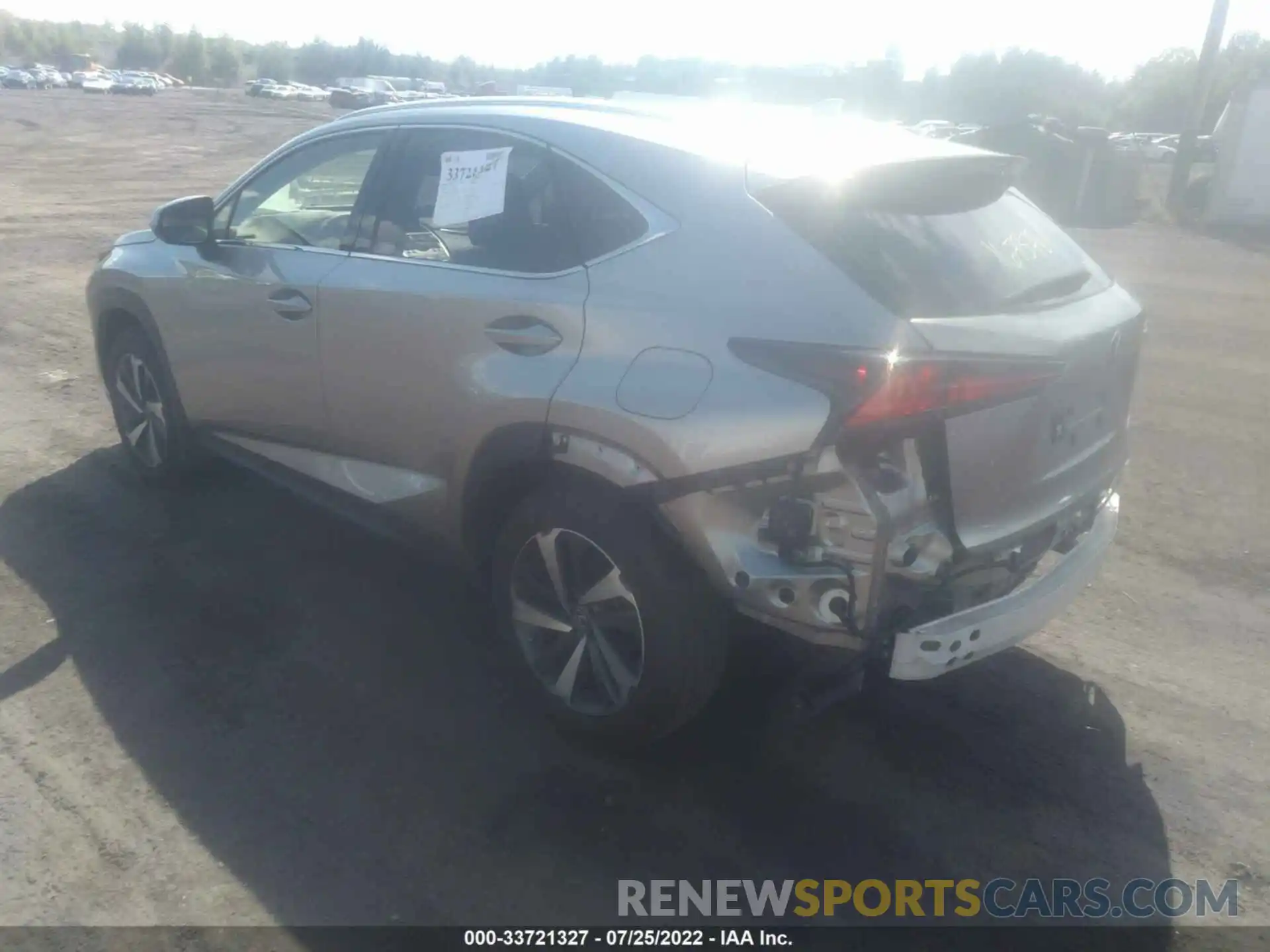 3 Photograph of a damaged car JTJBARBZ3K2204060 LEXUS NX 2019