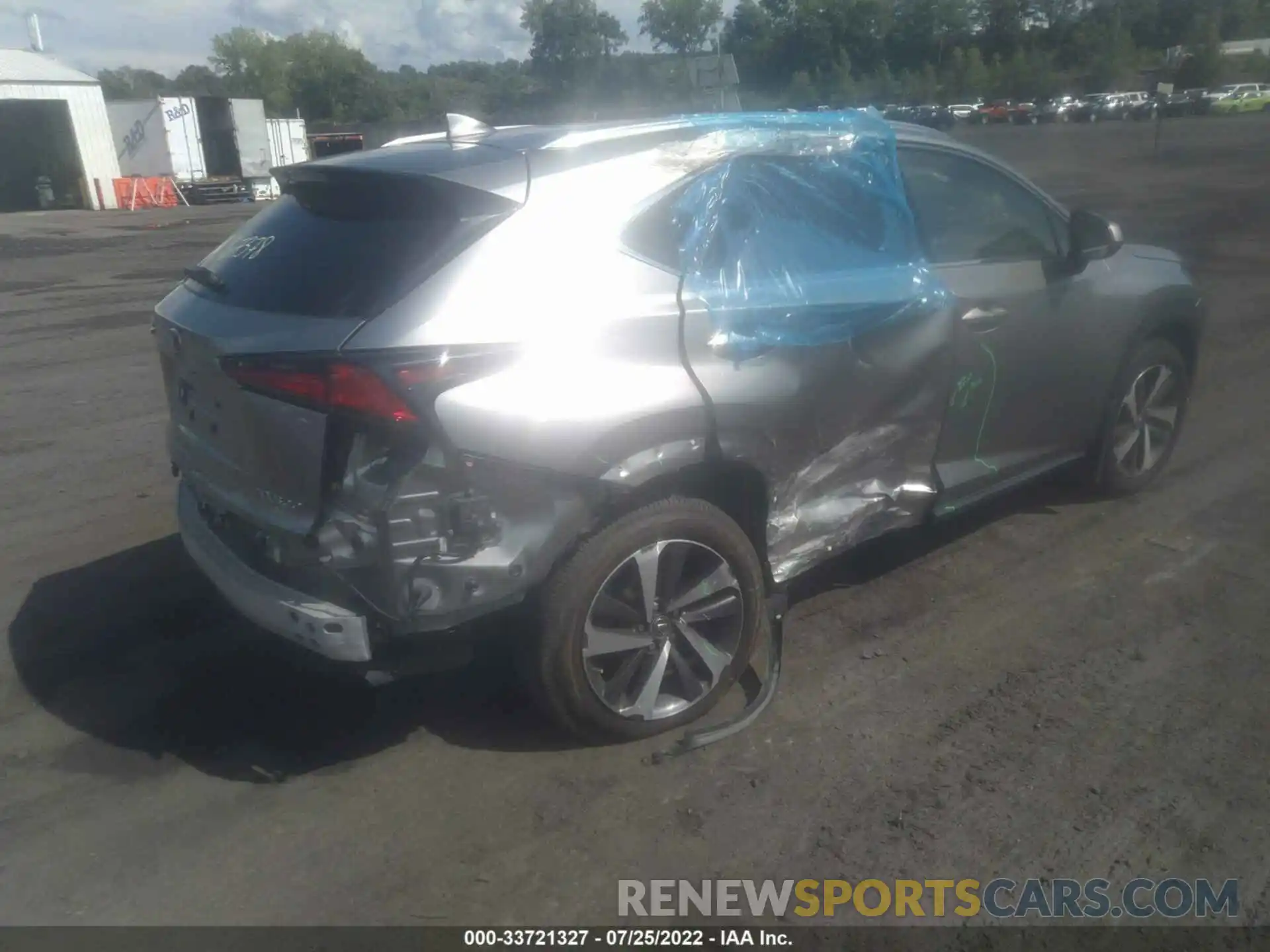 4 Photograph of a damaged car JTJBARBZ3K2204060 LEXUS NX 2019