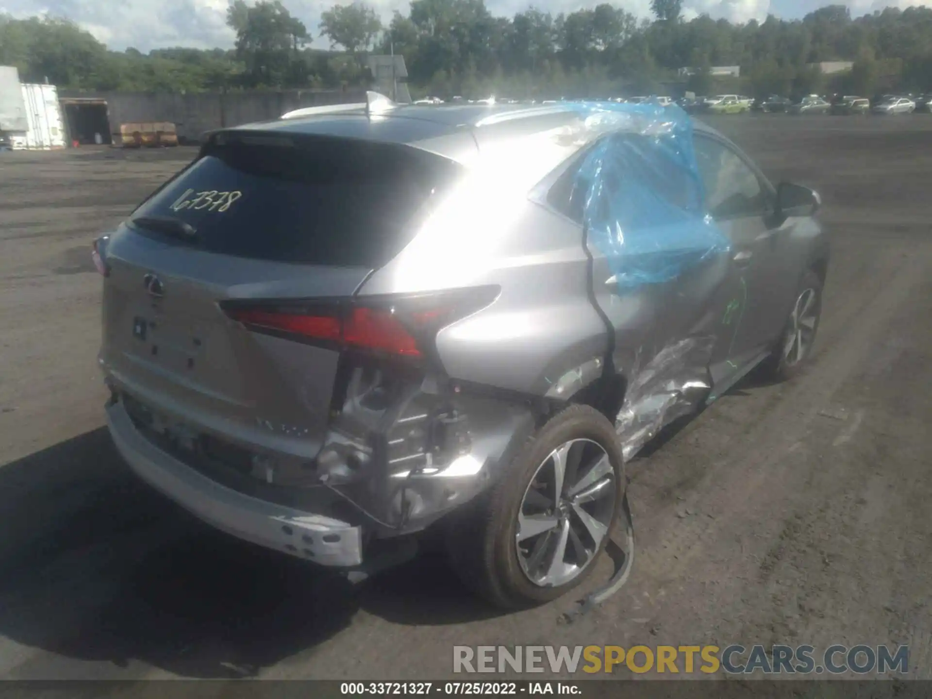 6 Photograph of a damaged car JTJBARBZ3K2204060 LEXUS NX 2019