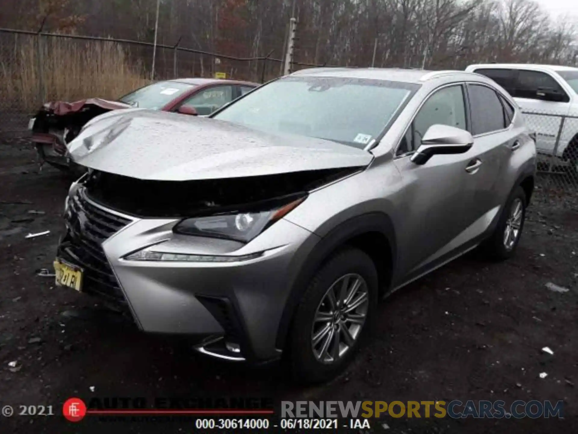 2 Photograph of a damaged car JTJBARBZ3K2206875 LEXUS NX 2019