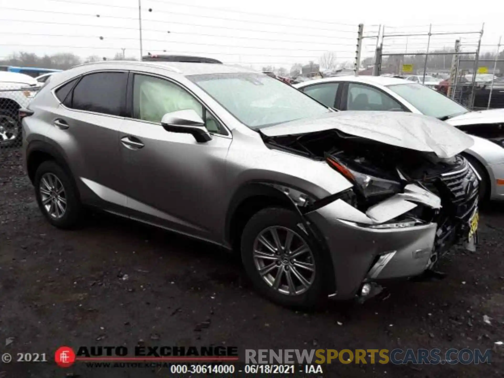 4 Фотография поврежденного автомобиля JTJBARBZ3K2206875 LEXUS NX 2019