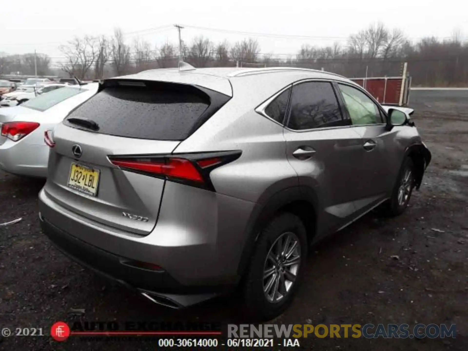 5 Photograph of a damaged car JTJBARBZ3K2206875 LEXUS NX 2019