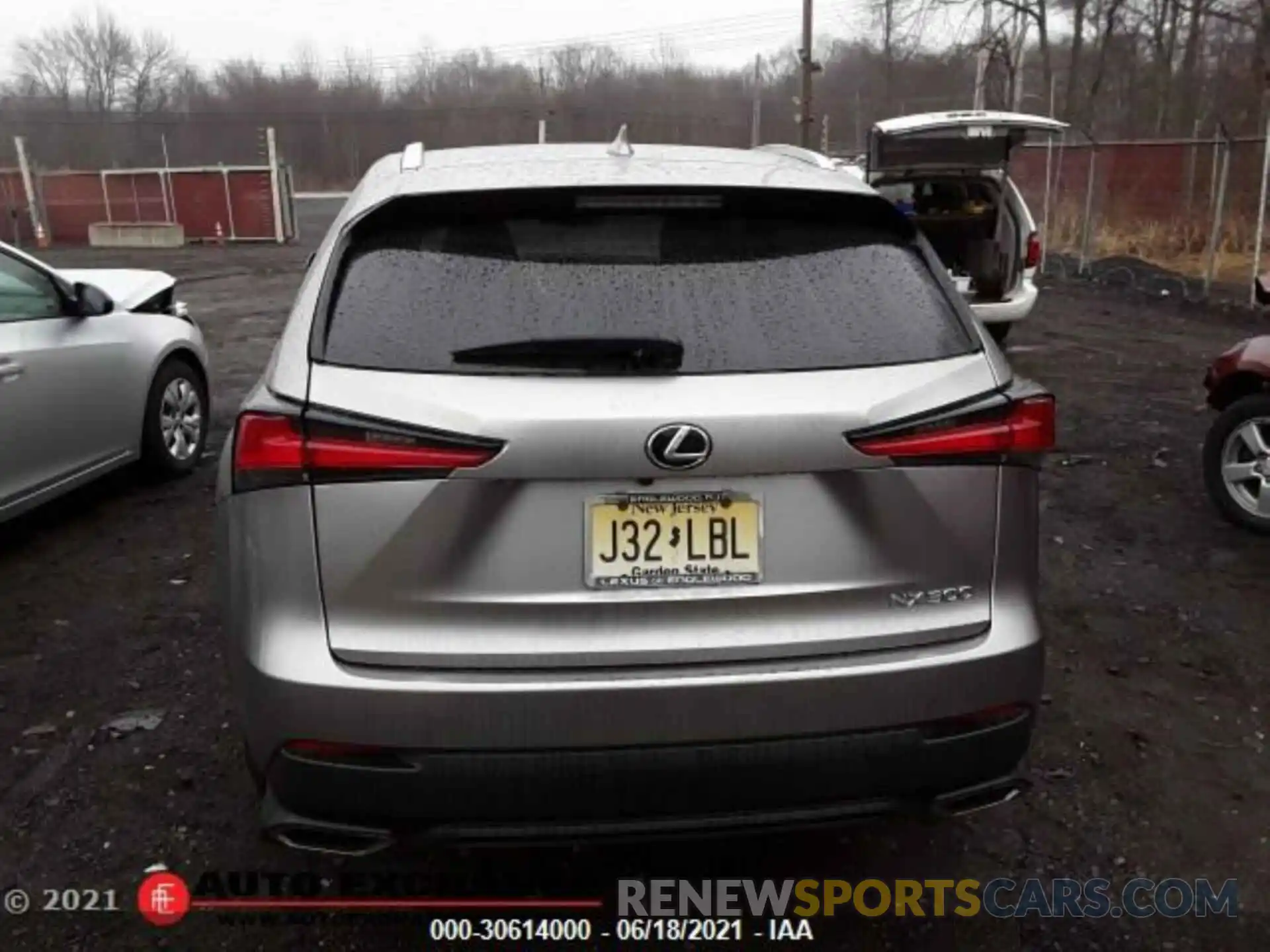 6 Photograph of a damaged car JTJBARBZ3K2206875 LEXUS NX 2019