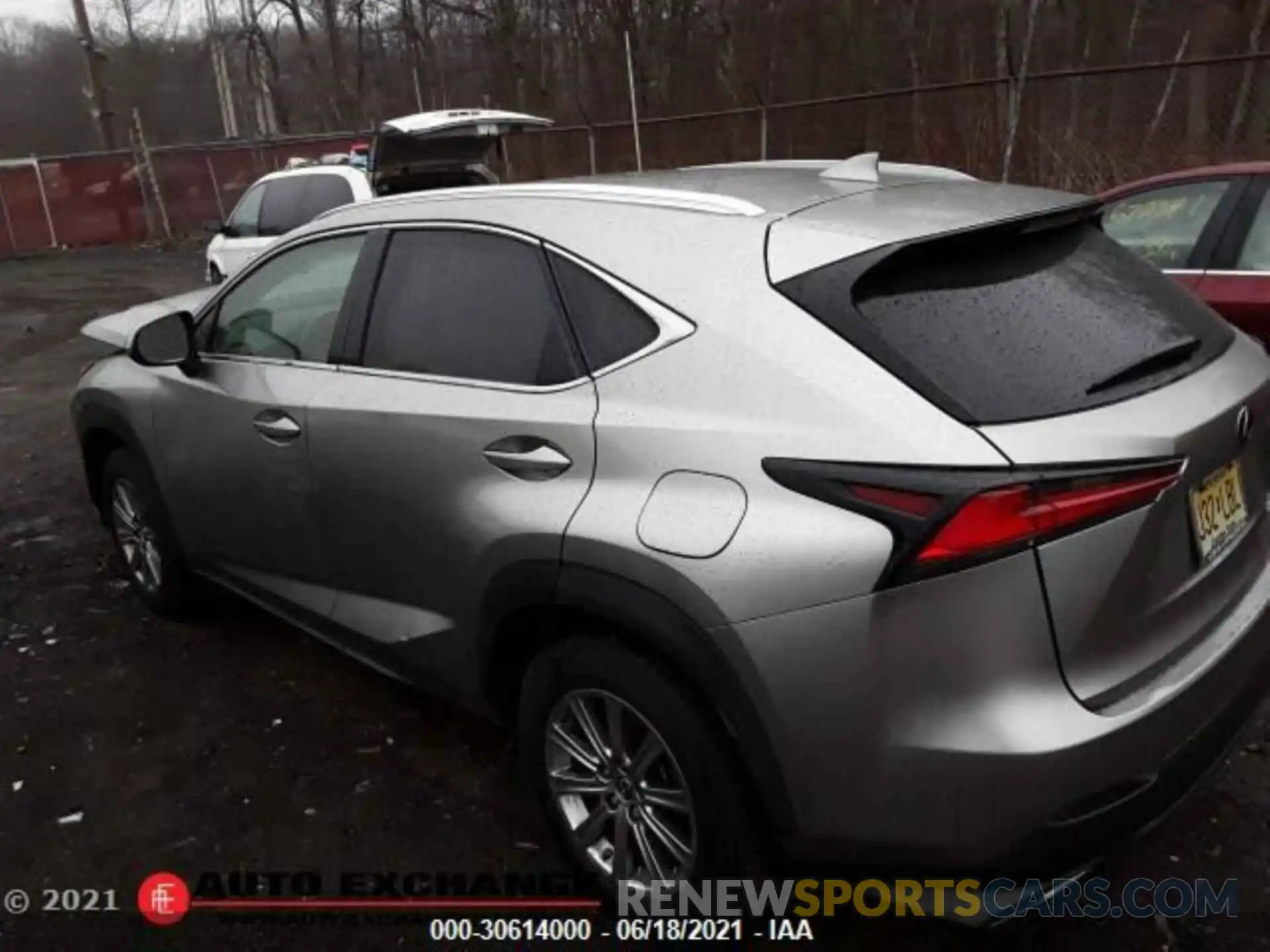 7 Фотография поврежденного автомобиля JTJBARBZ3K2206875 LEXUS NX 2019