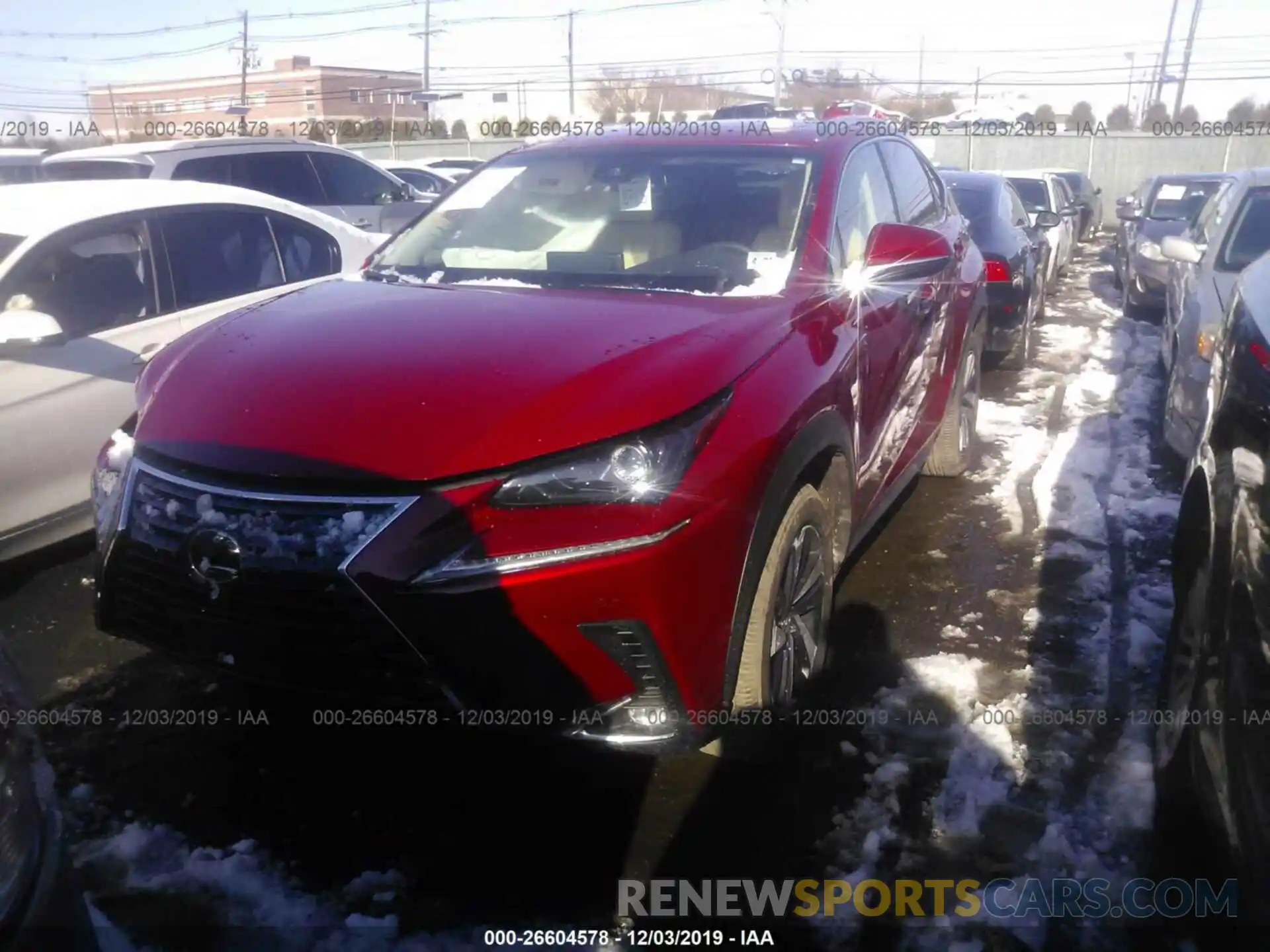 2 Photograph of a damaged car JTJBARBZ3K2210134 LEXUS NX 2019