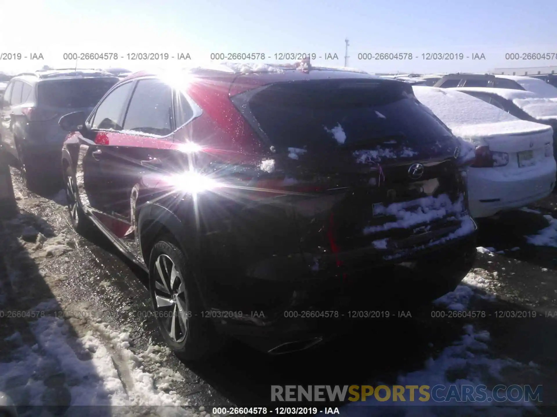 3 Photograph of a damaged car JTJBARBZ3K2210134 LEXUS NX 2019