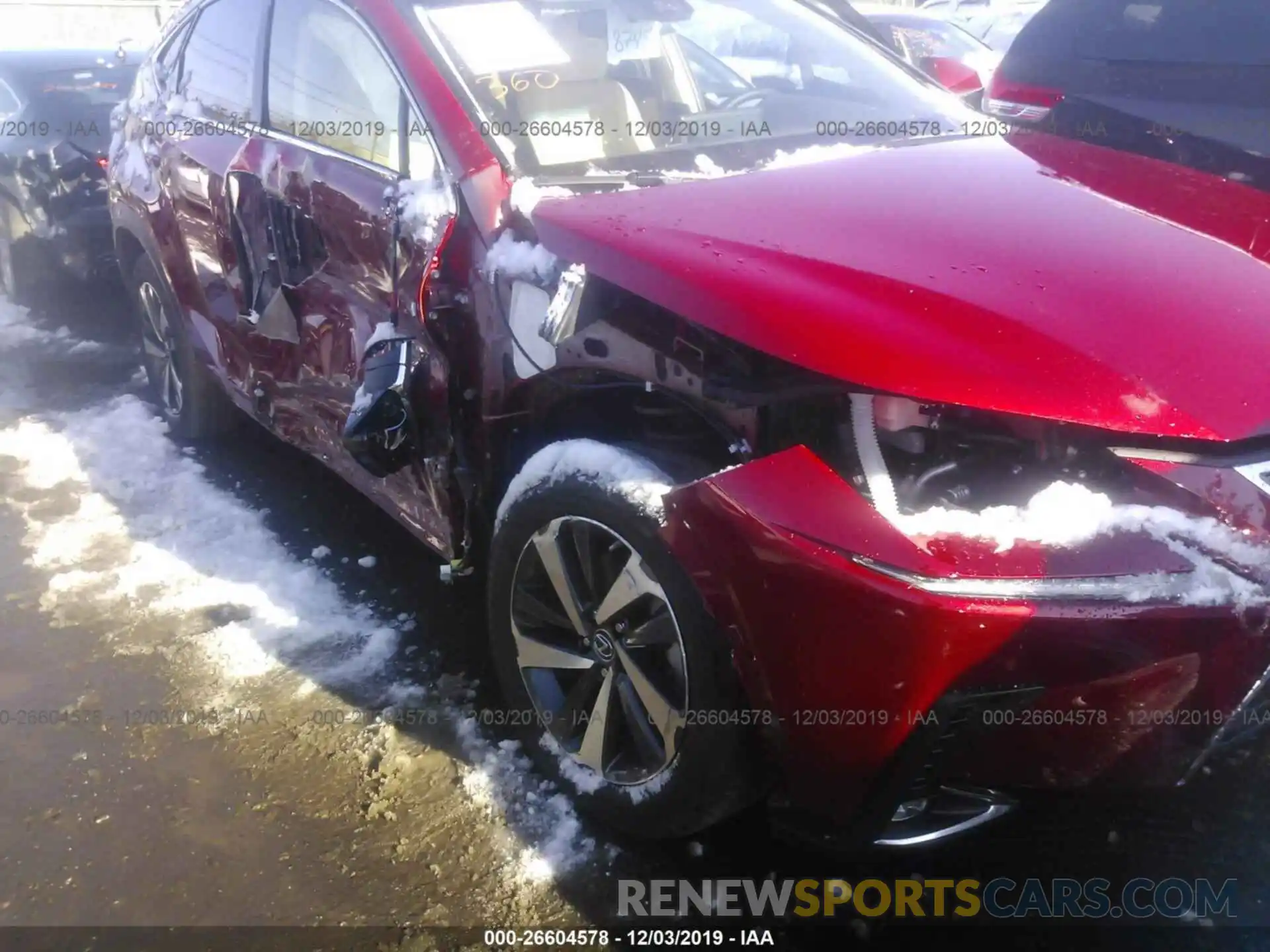 6 Photograph of a damaged car JTJBARBZ3K2210134 LEXUS NX 2019