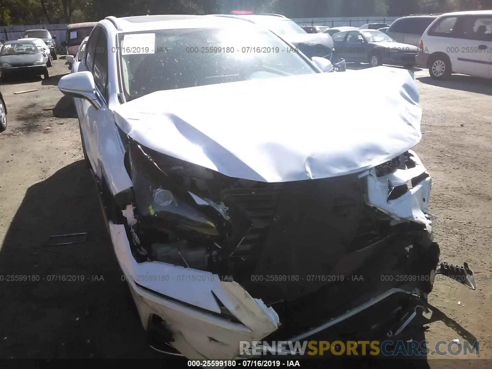 6 Photograph of a damaged car JTJBARBZ3K2211137 LEXUS NX 2019