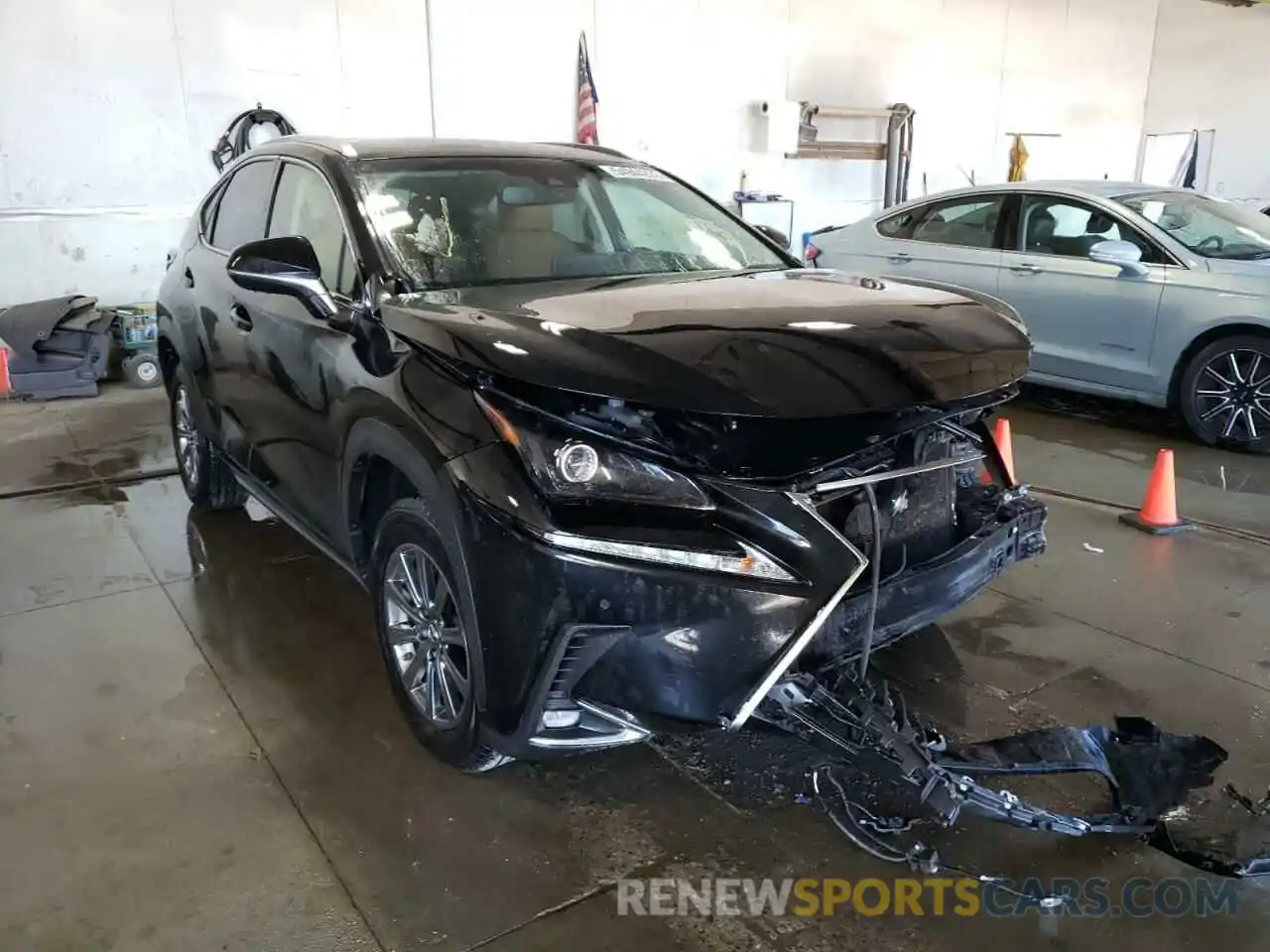 1 Photograph of a damaged car JTJBARBZ4K2180058 LEXUS NX 2019