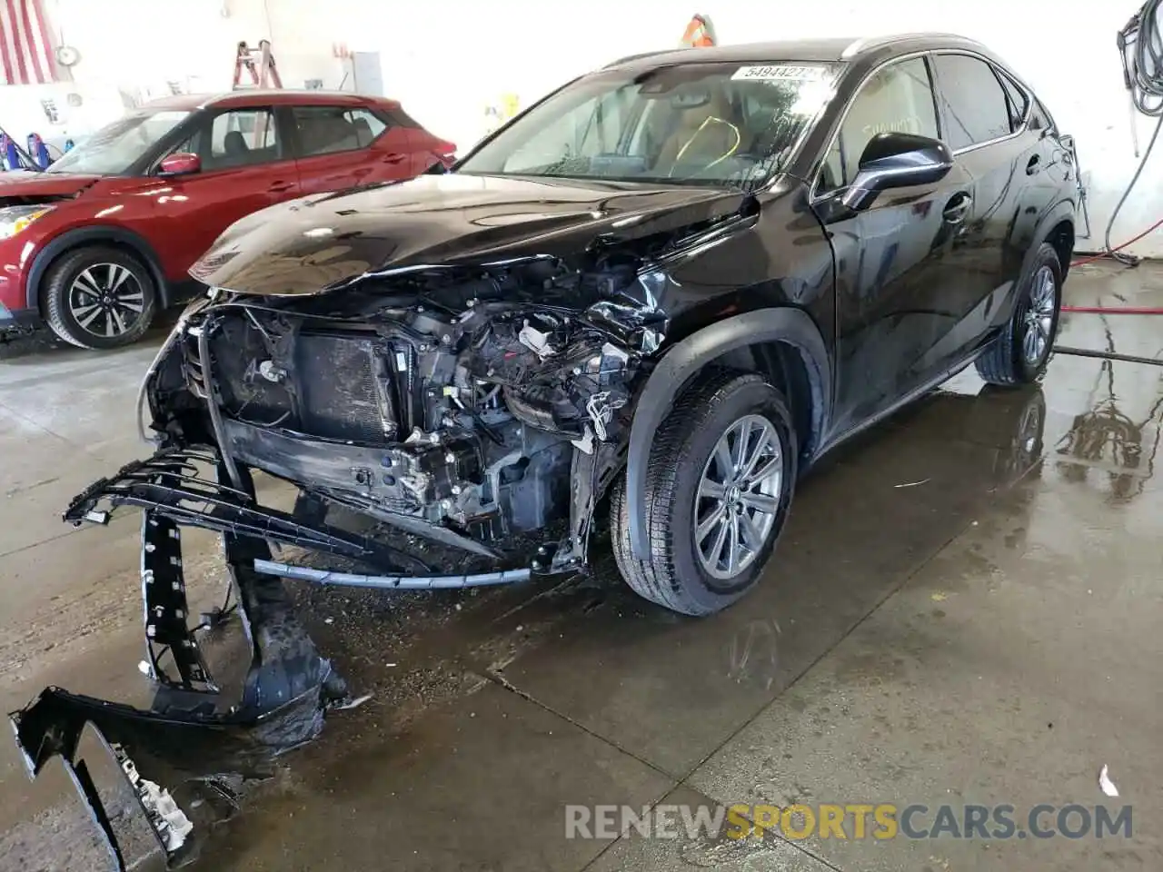 2 Photograph of a damaged car JTJBARBZ4K2180058 LEXUS NX 2019