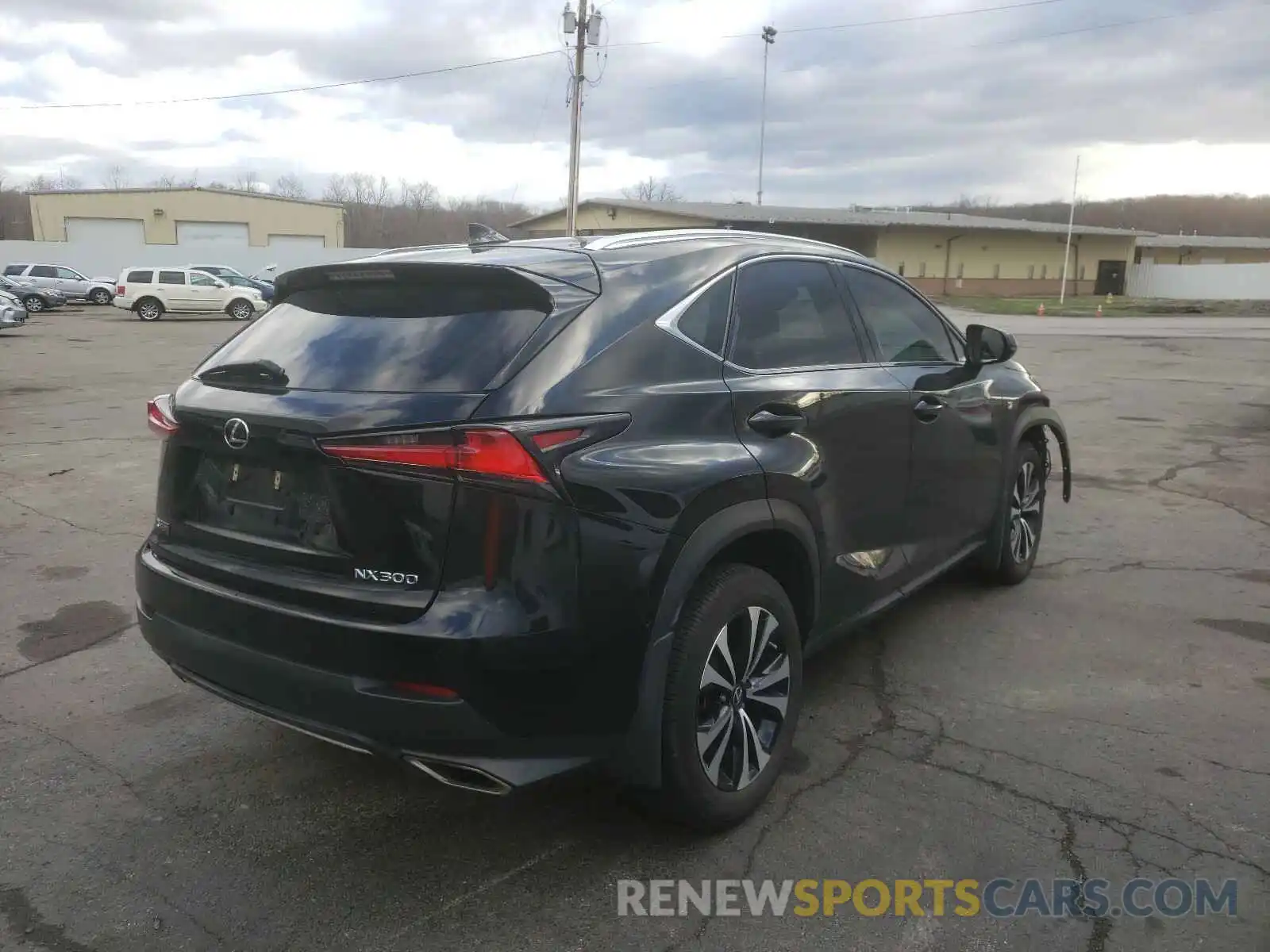 4 Photograph of a damaged car JTJBARBZ4K2182182 LEXUS NX 2019