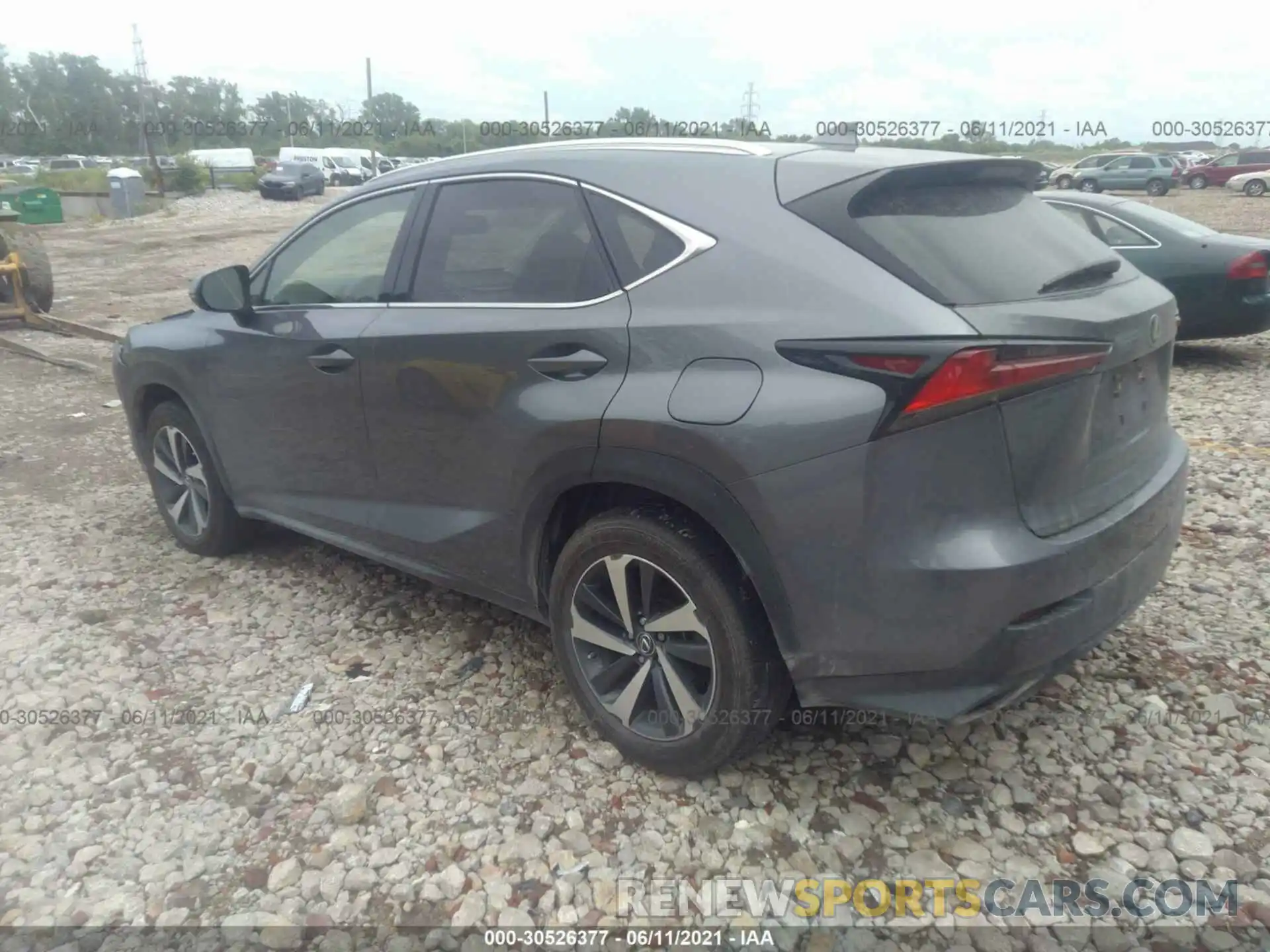 3 Photograph of a damaged car JTJBARBZ4K2183171 LEXUS NX 2019