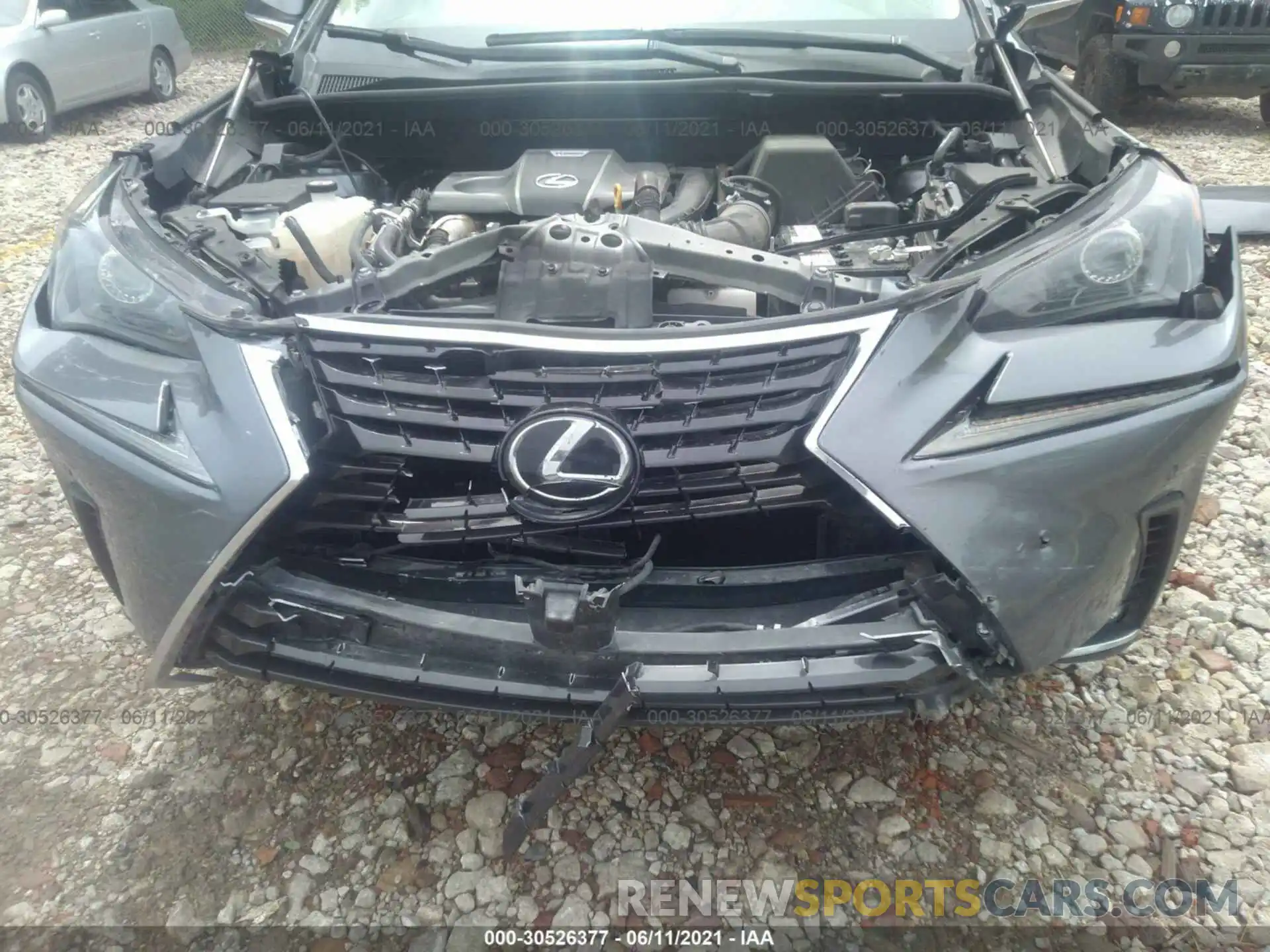 6 Photograph of a damaged car JTJBARBZ4K2183171 LEXUS NX 2019