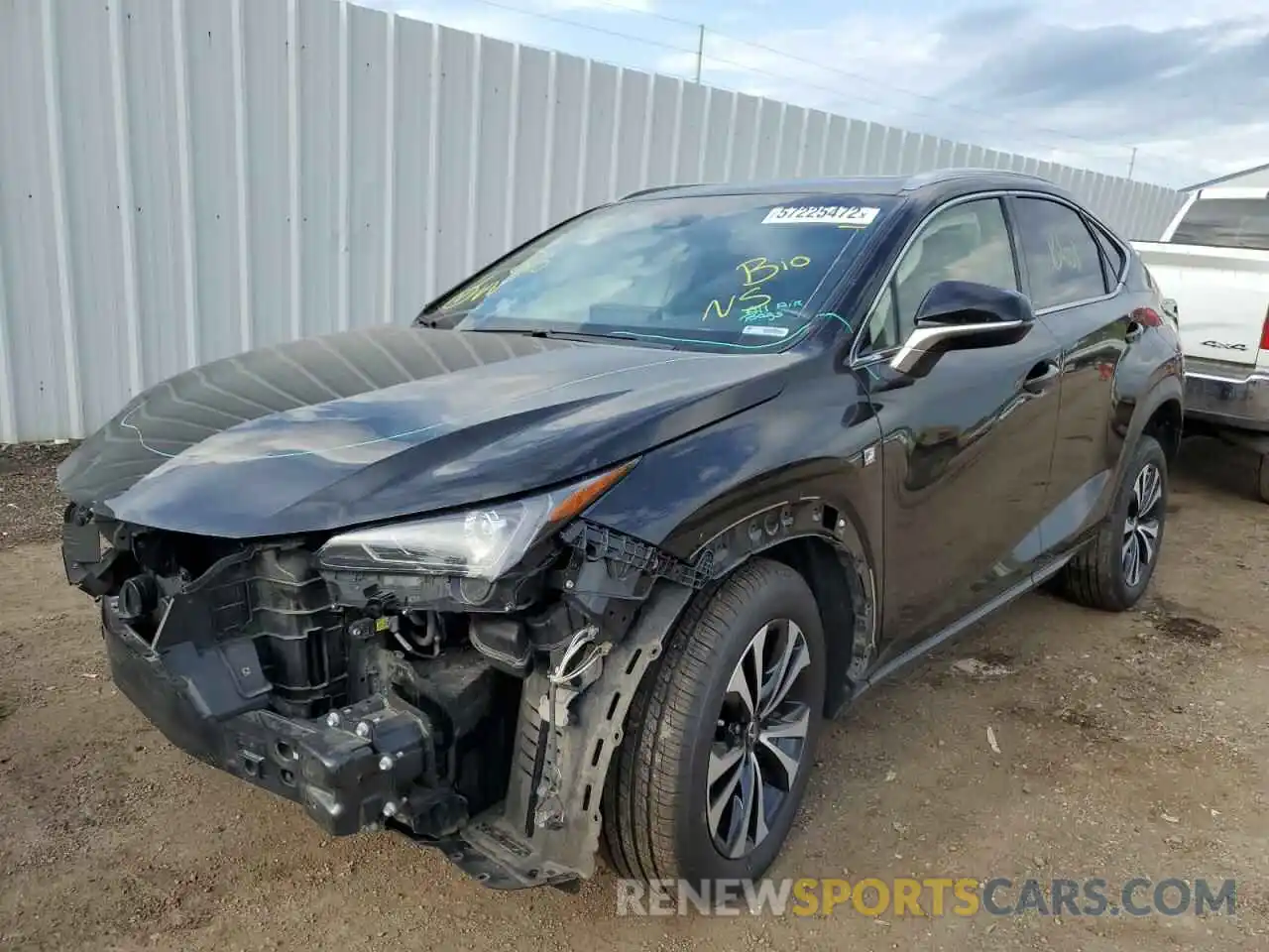 2 Photograph of a damaged car JTJBARBZ4K2183333 LEXUS NX 2019