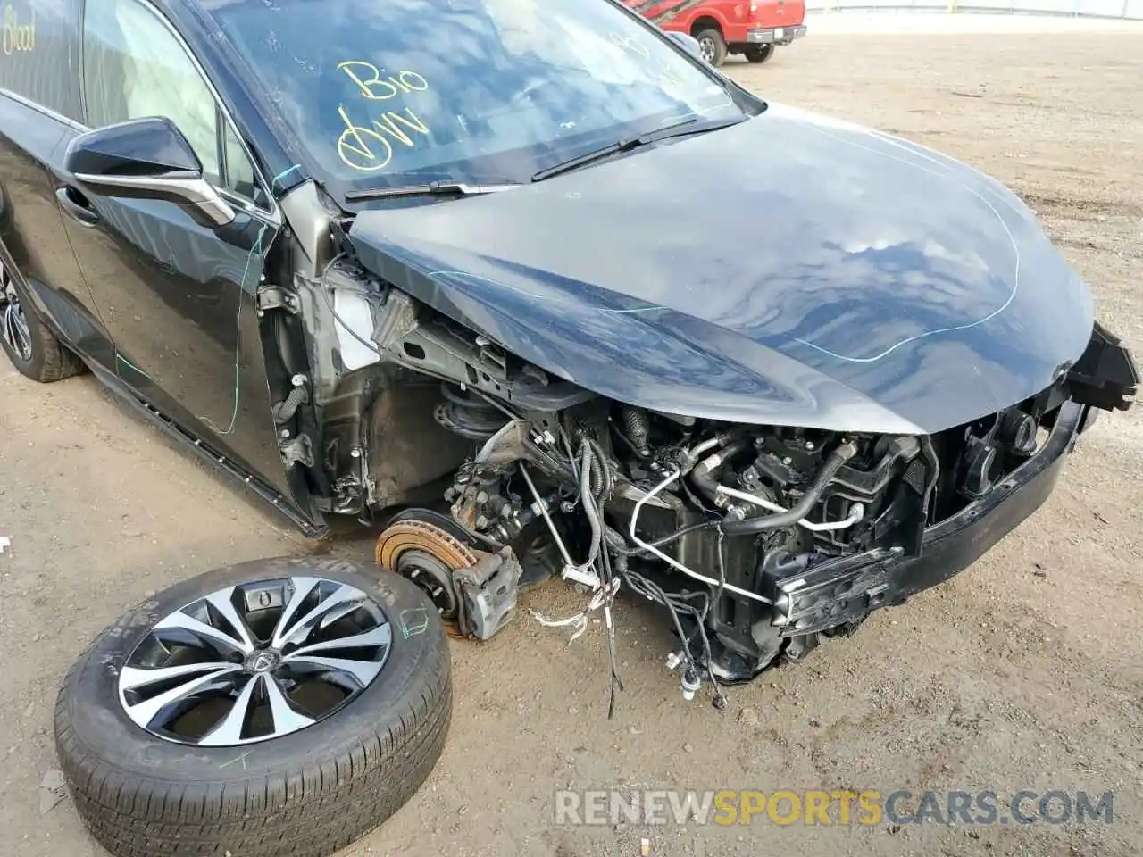 9 Photograph of a damaged car JTJBARBZ4K2183333 LEXUS NX 2019