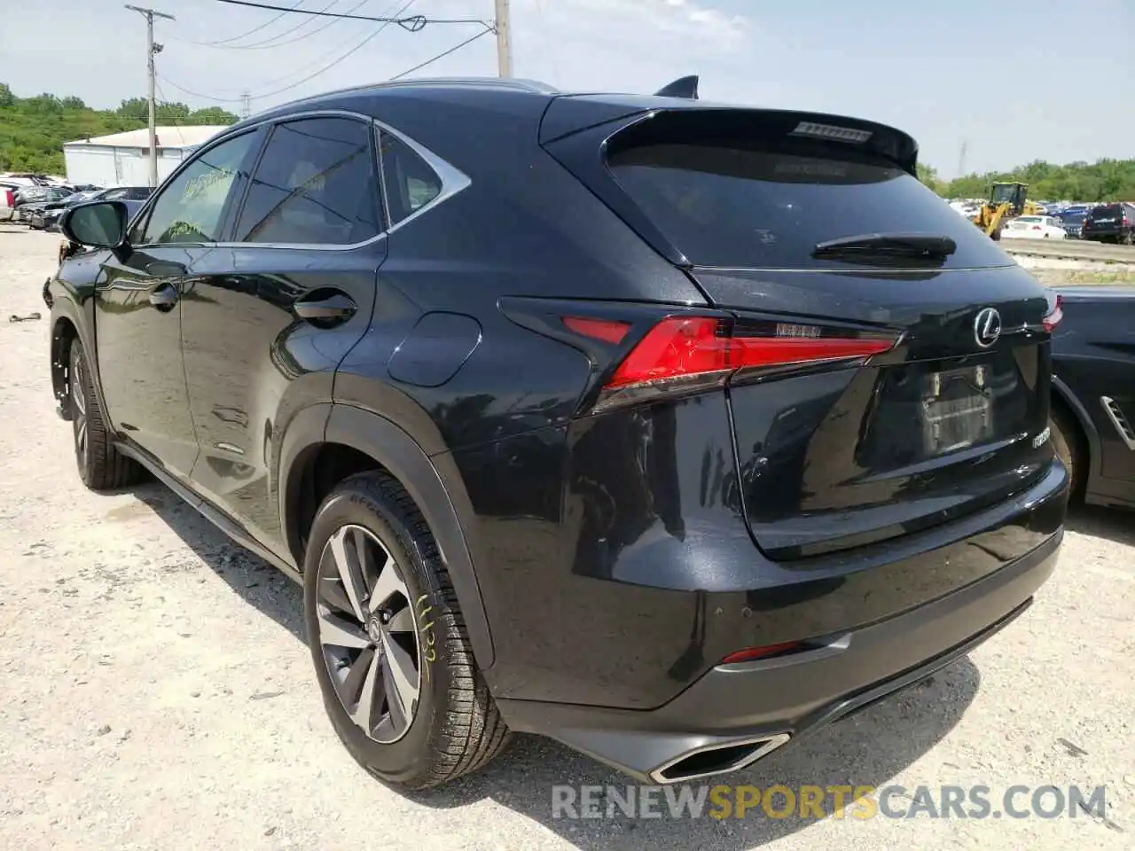 3 Фотография поврежденного автомобиля JTJBARBZ4K2183963 LEXUS NX 2019