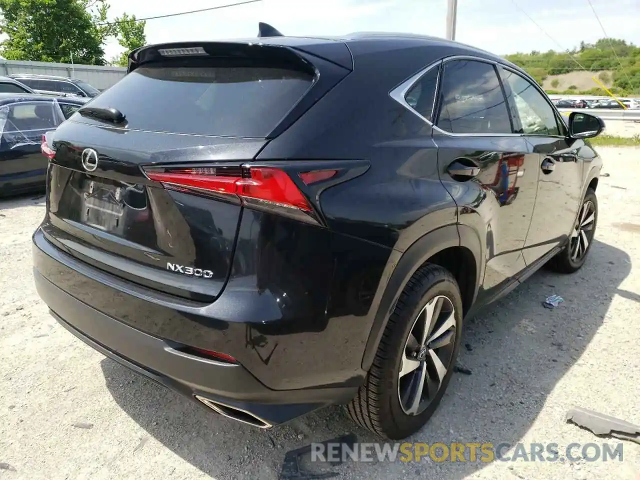 4 Фотография поврежденного автомобиля JTJBARBZ4K2183963 LEXUS NX 2019