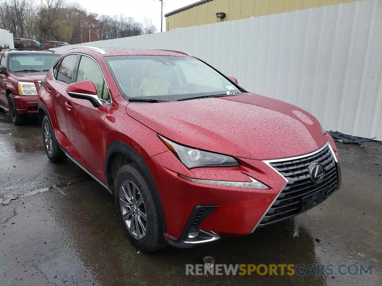 1 Photograph of a damaged car JTJBARBZ4K2188564 LEXUS NX 2019