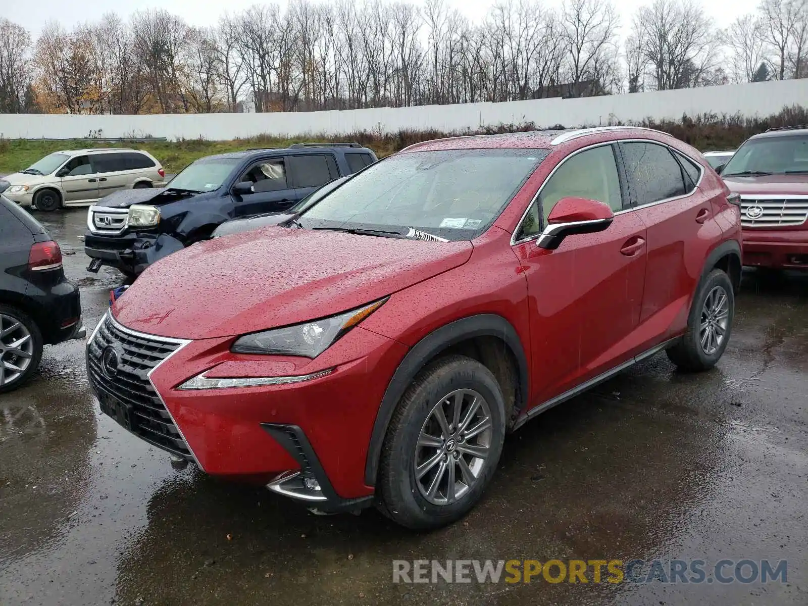 2 Photograph of a damaged car JTJBARBZ4K2188564 LEXUS NX 2019