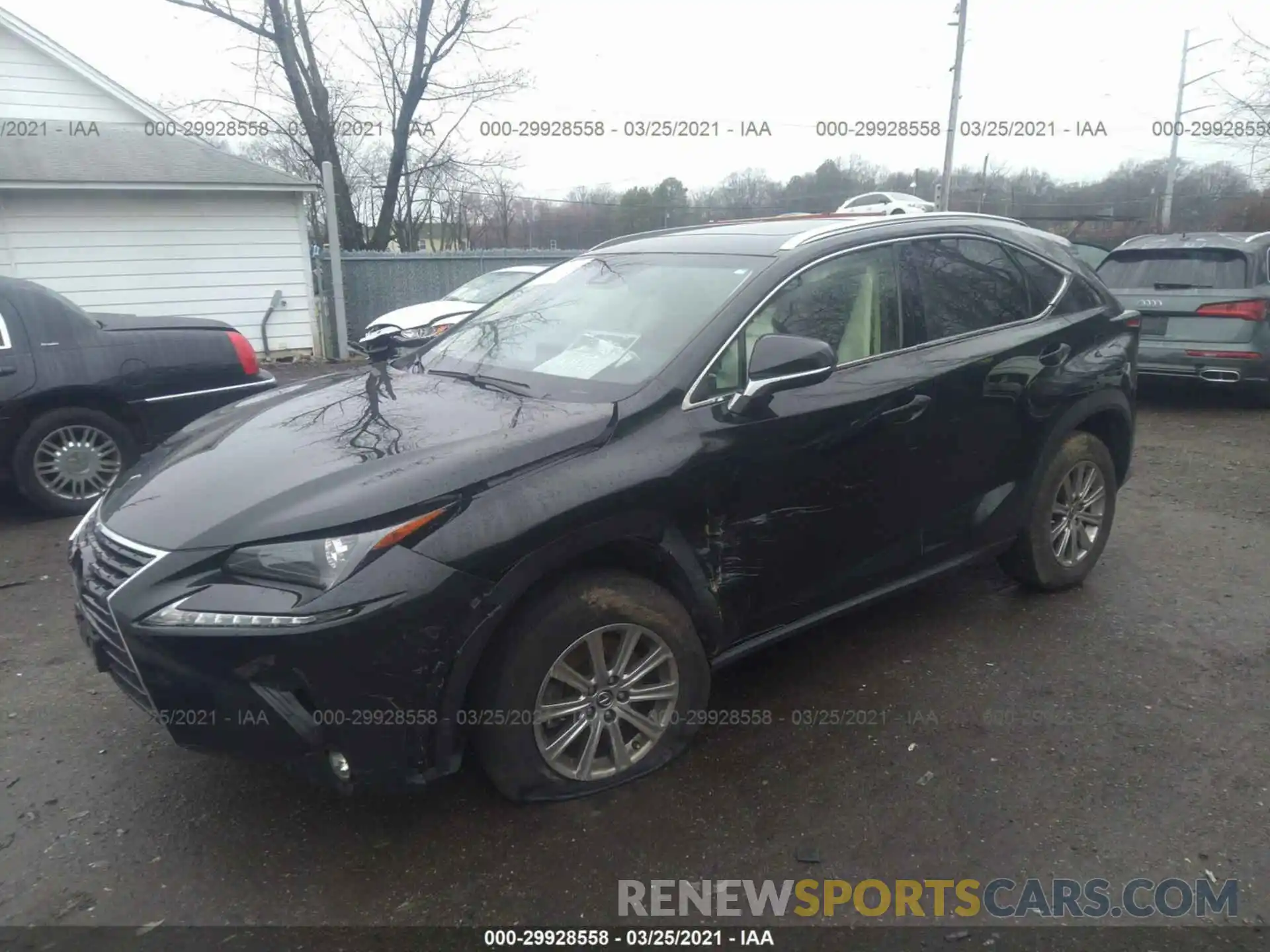 2 Photograph of a damaged car JTJBARBZ4K2190282 LEXUS NX 2019