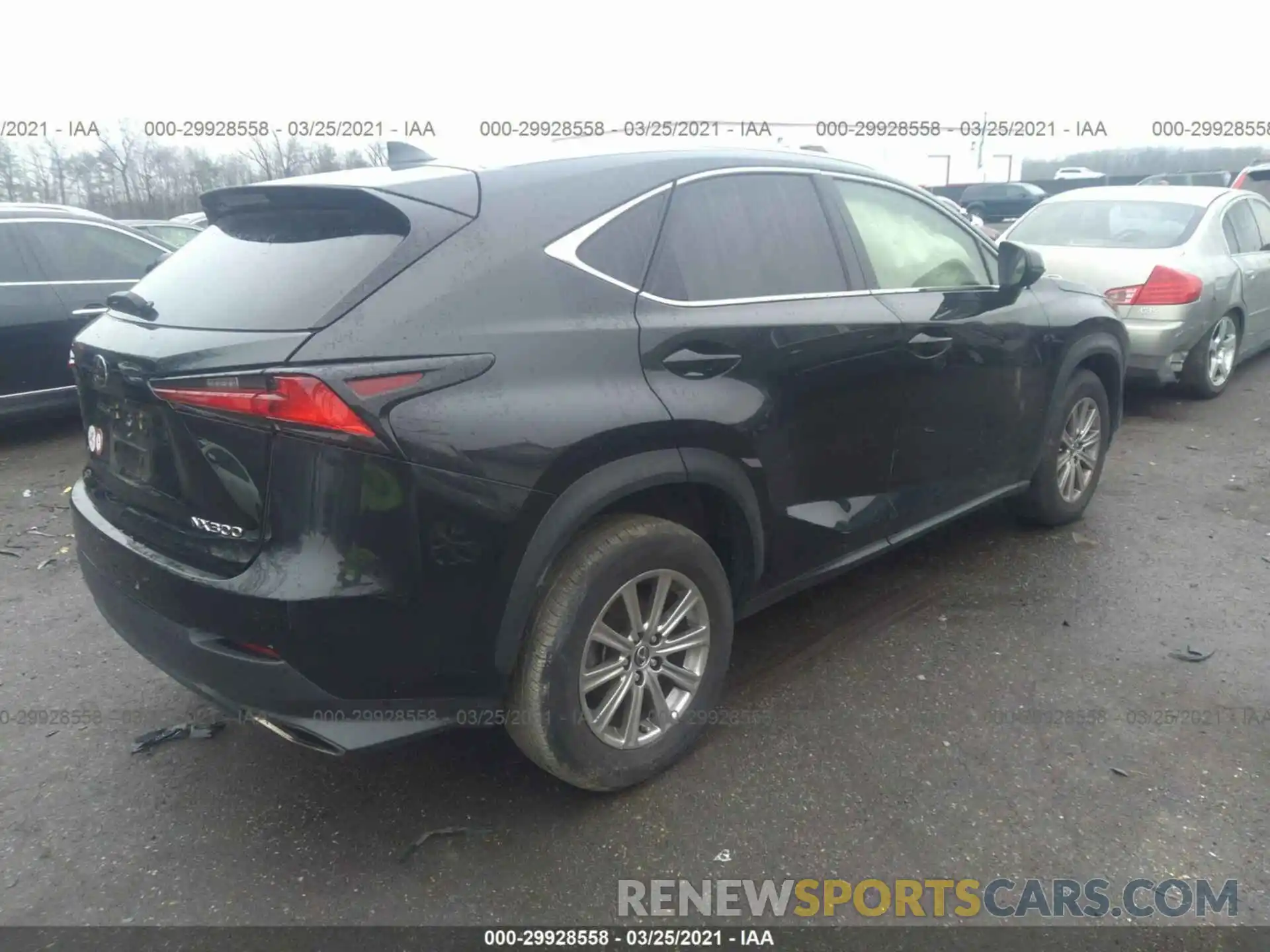 4 Фотография поврежденного автомобиля JTJBARBZ4K2190282 LEXUS NX 2019