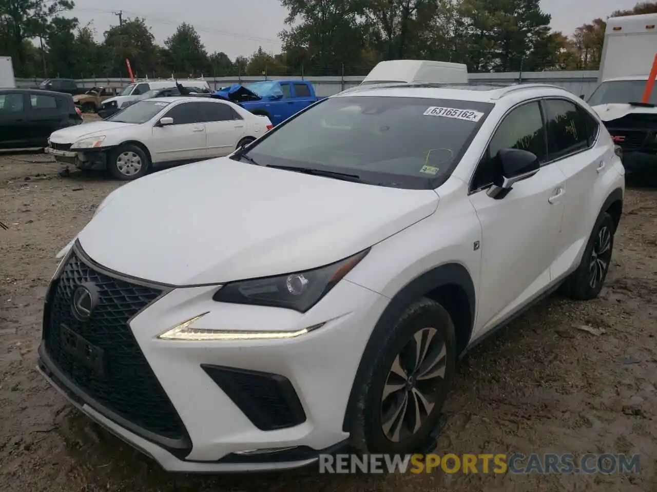 2 Фотография поврежденного автомобиля JTJBARBZ4K2191285 LEXUS NX 2019