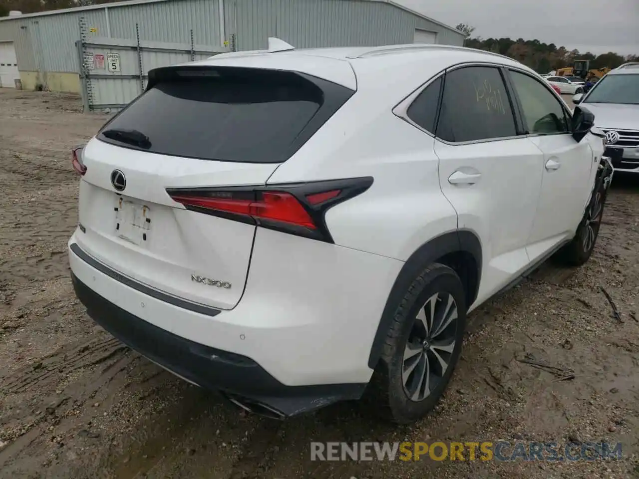 4 Фотография поврежденного автомобиля JTJBARBZ4K2191285 LEXUS NX 2019