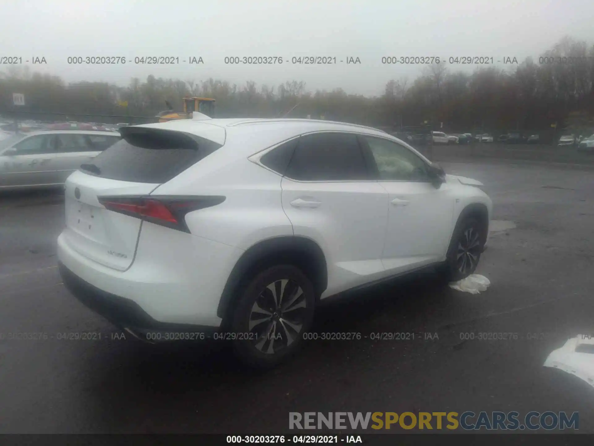 4 Photograph of a damaged car JTJBARBZ4K2191688 LEXUS NX 2019