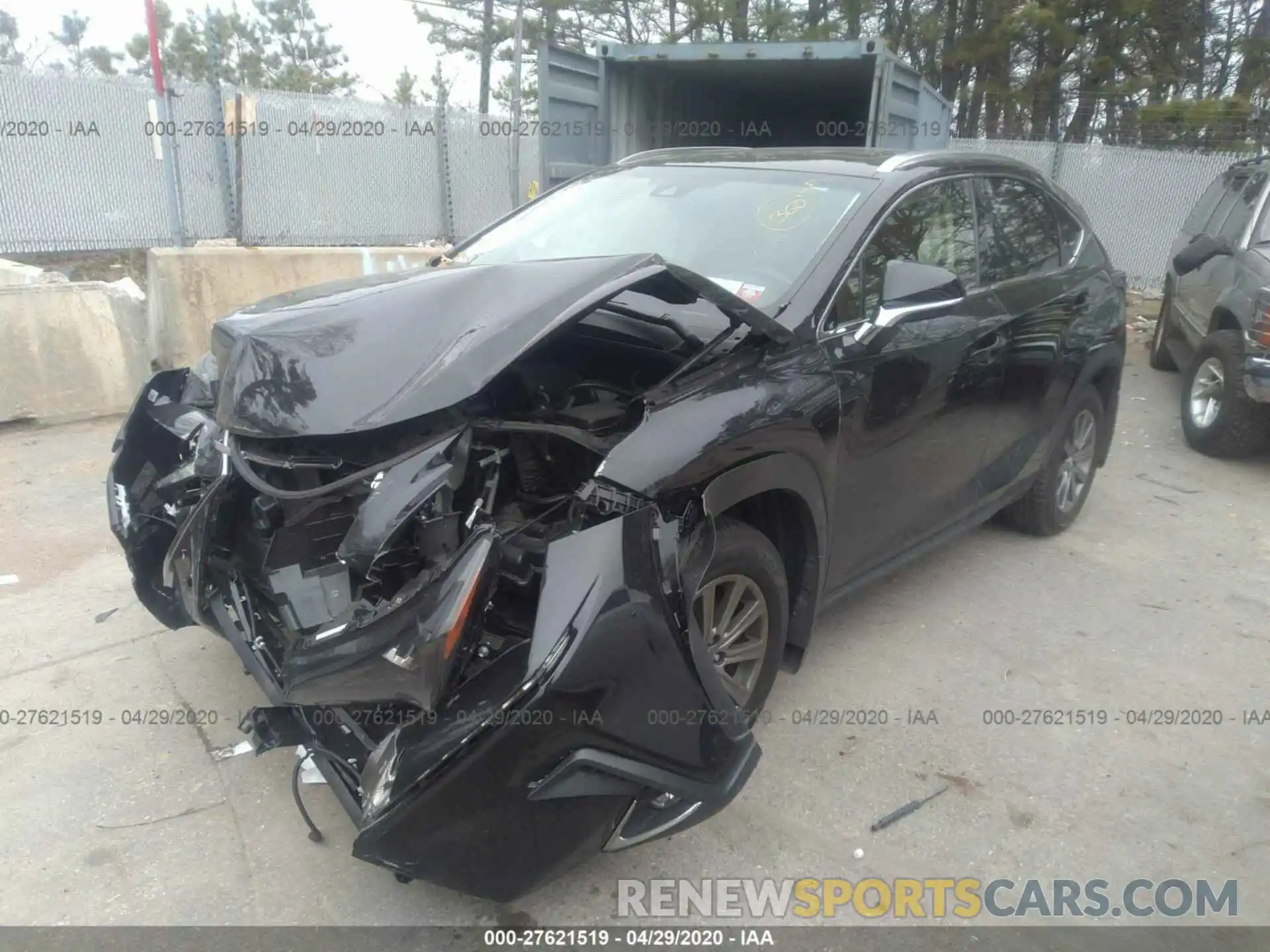 2 Photograph of a damaged car JTJBARBZ4K2194526 LEXUS NX 2019