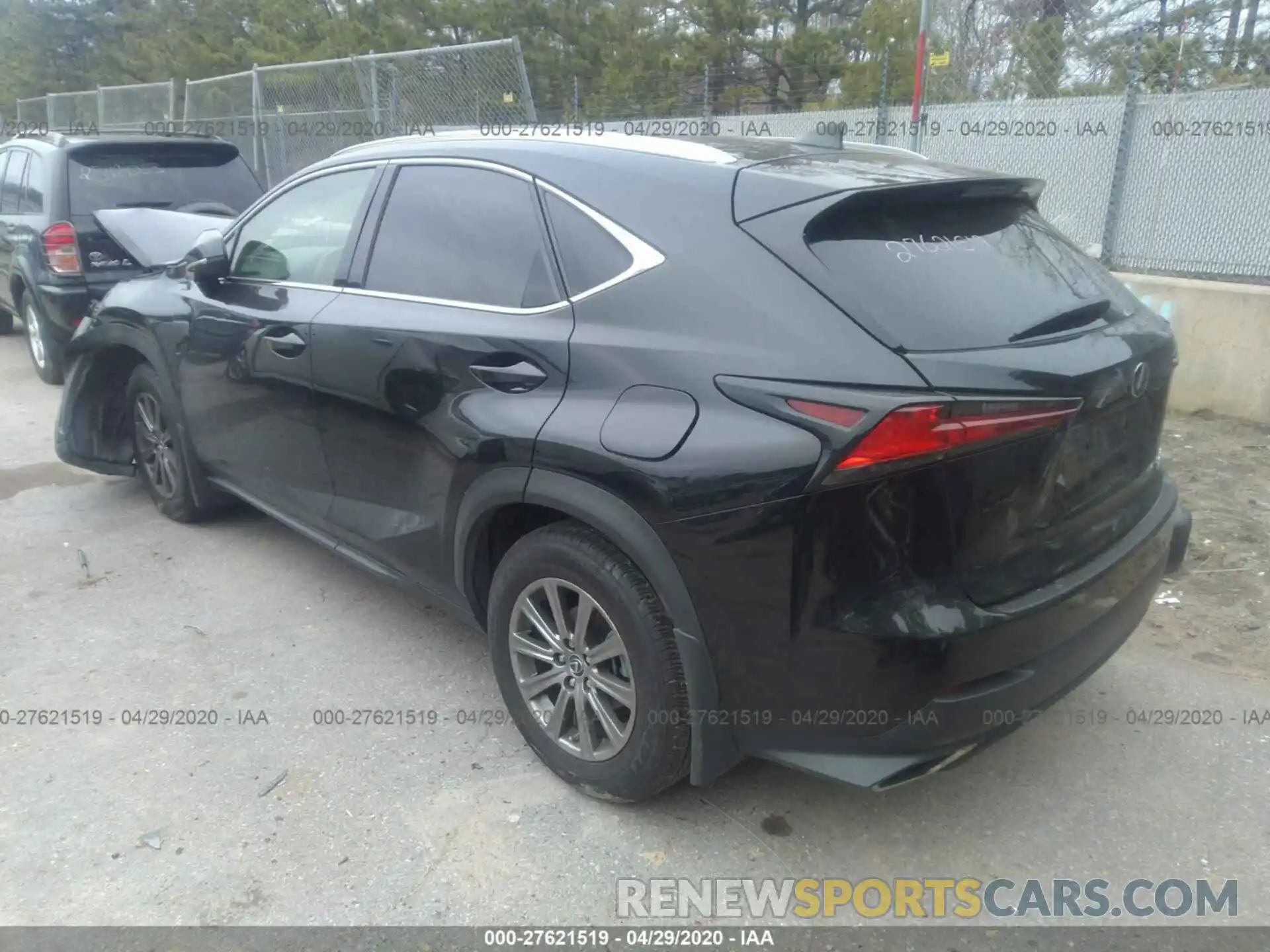 3 Фотография поврежденного автомобиля JTJBARBZ4K2194526 LEXUS NX 2019