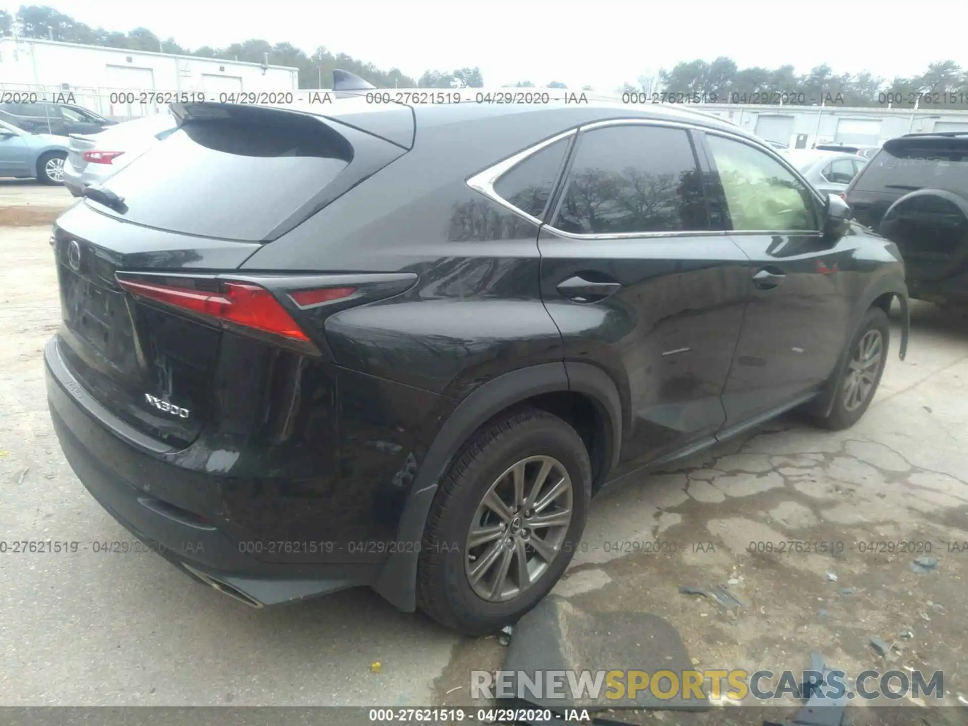 4 Фотография поврежденного автомобиля JTJBARBZ4K2194526 LEXUS NX 2019