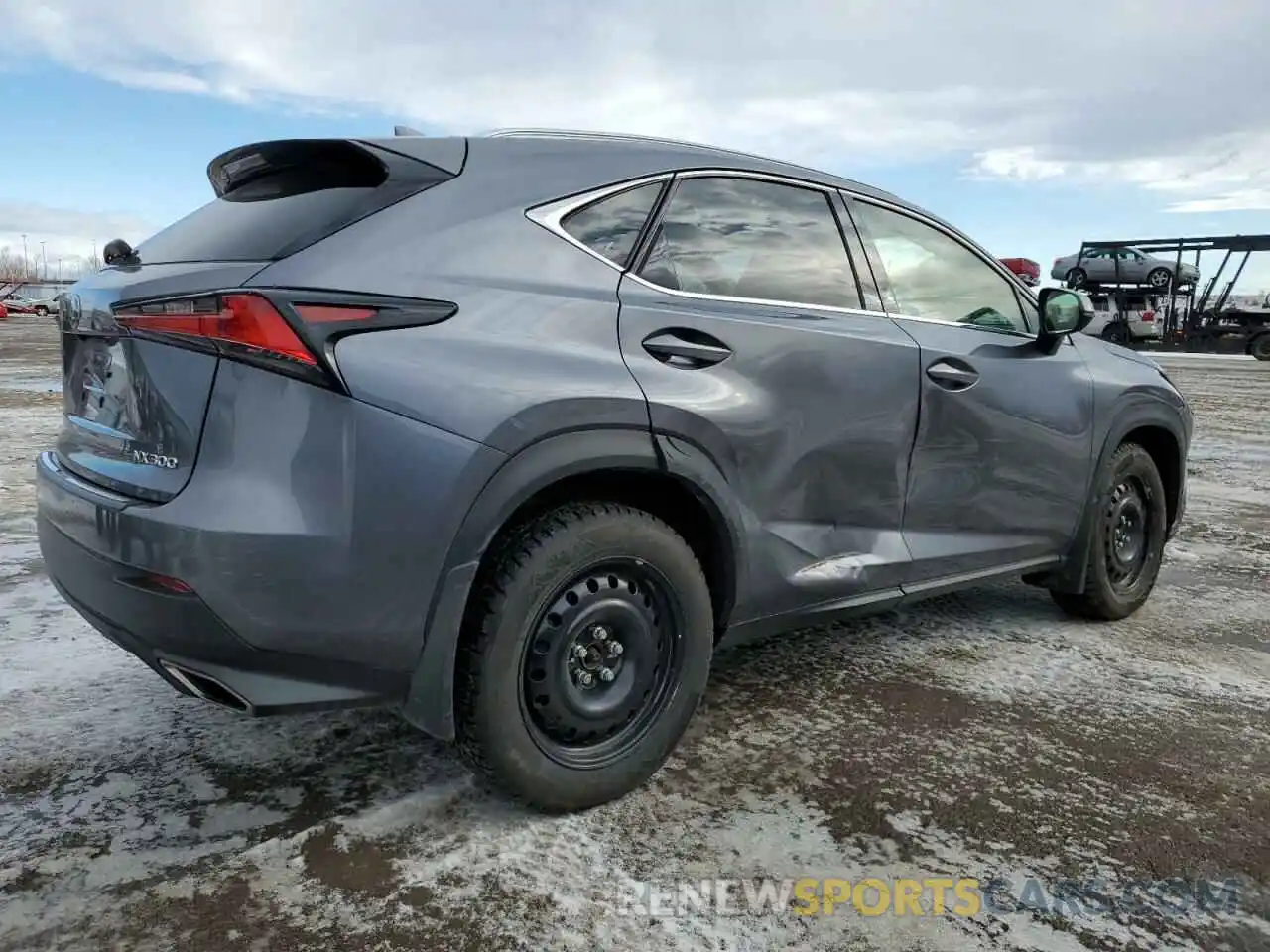 3 Фотография поврежденного автомобиля JTJBARBZ4K2201510 LEXUS NX 2019