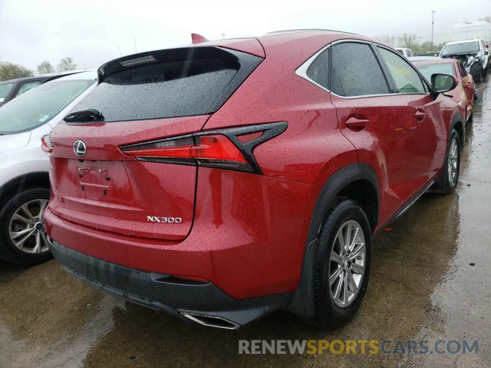 4 Фотография поврежденного автомобиля JTJBARBZ4K2204066 LEXUS NX 2019