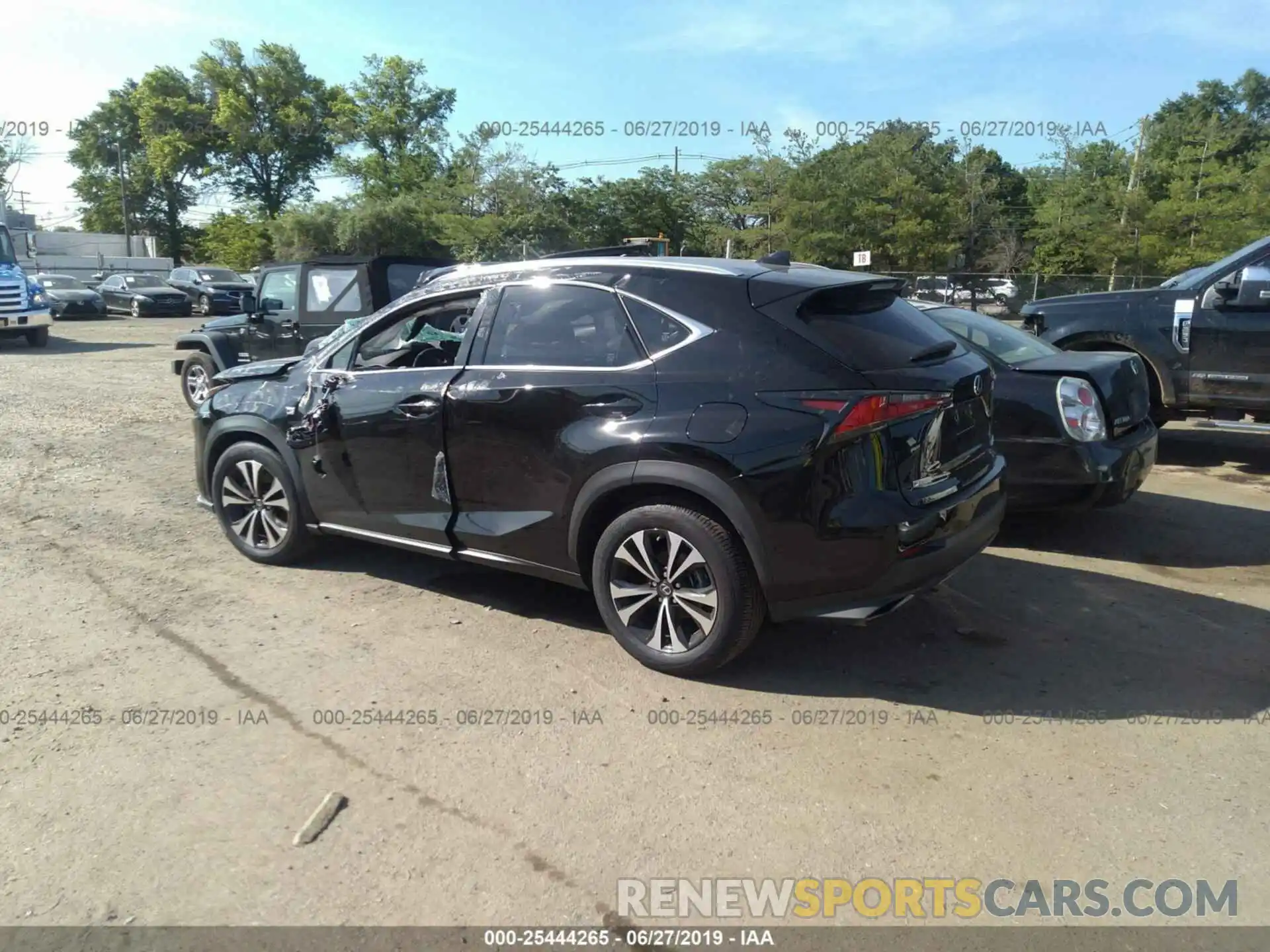 3 Photograph of a damaged car JTJBARBZ4K2206237 LEXUS NX 2019