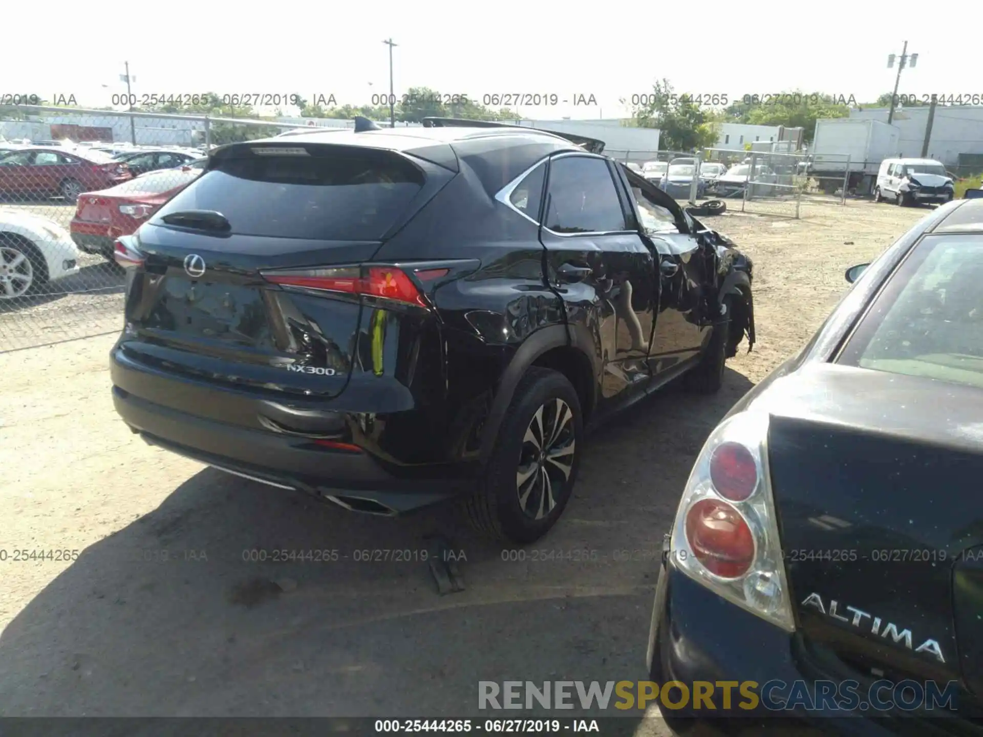 4 Фотография поврежденного автомобиля JTJBARBZ4K2206237 LEXUS NX 2019