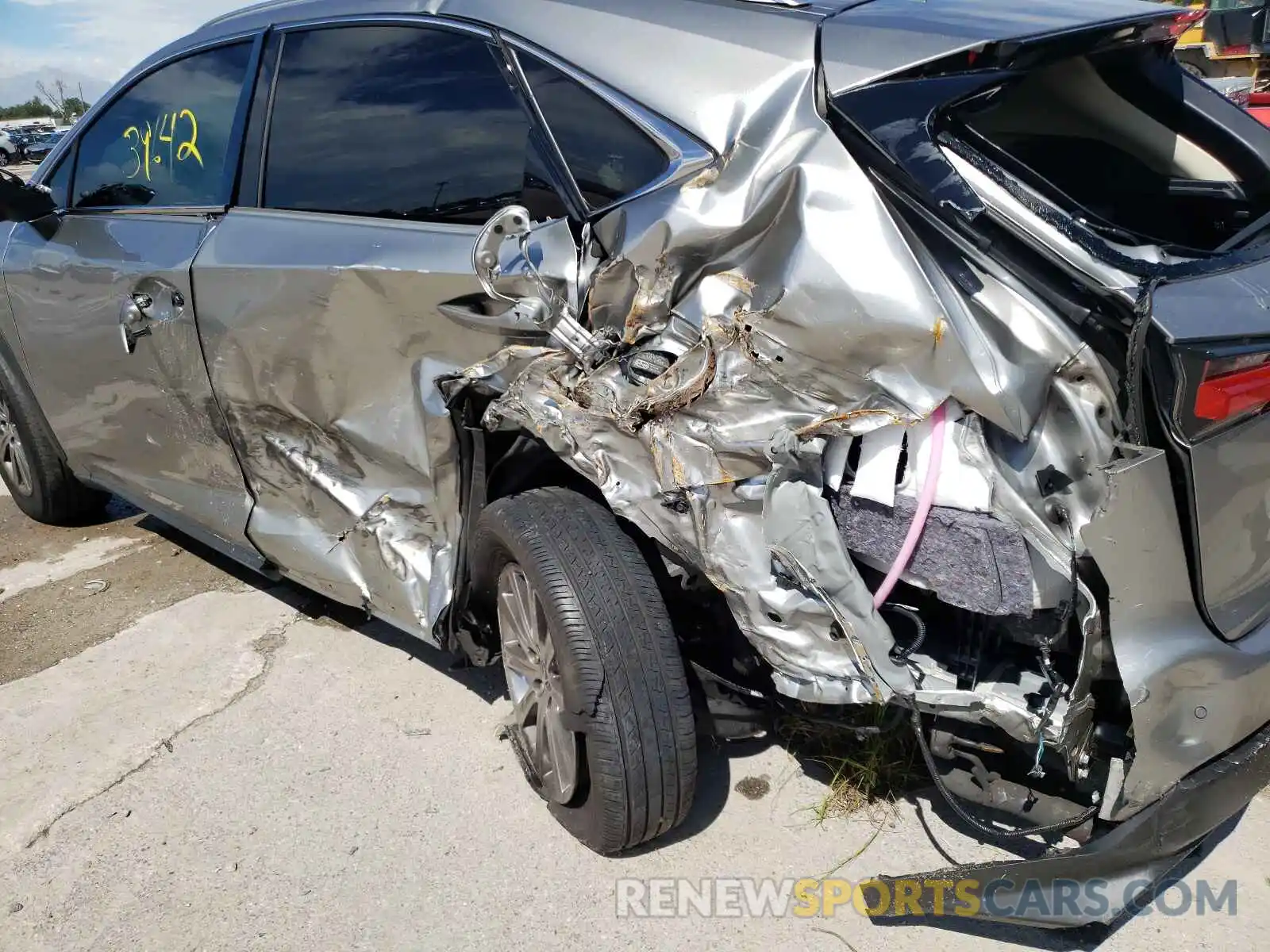 9 Photograph of a damaged car JTJBARBZ4K2209784 LEXUS NX 2019