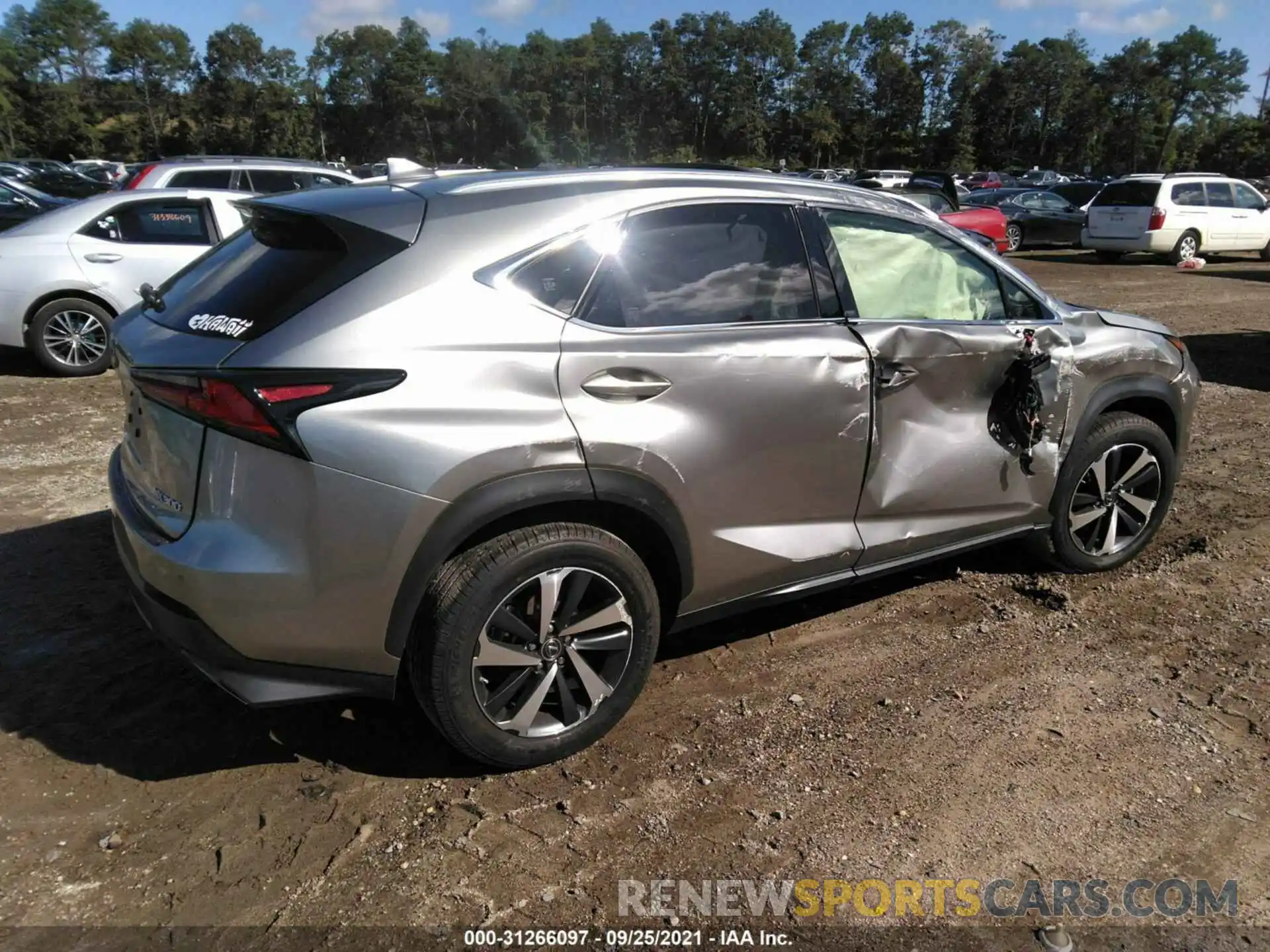 4 Photograph of a damaged car JTJBARBZ4K2209851 LEXUS NX 2019