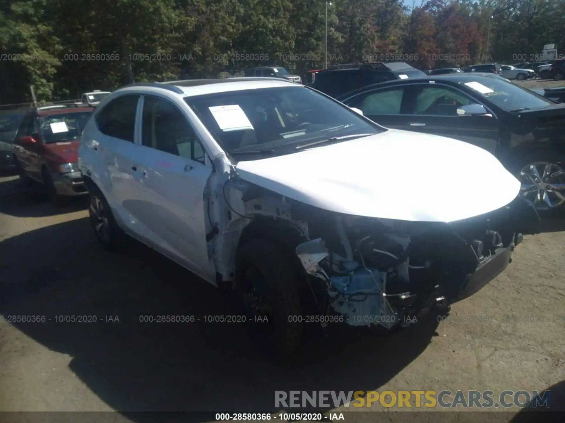 1 Photograph of a damaged car JTJBARBZ4K2211597 LEXUS NX 2019