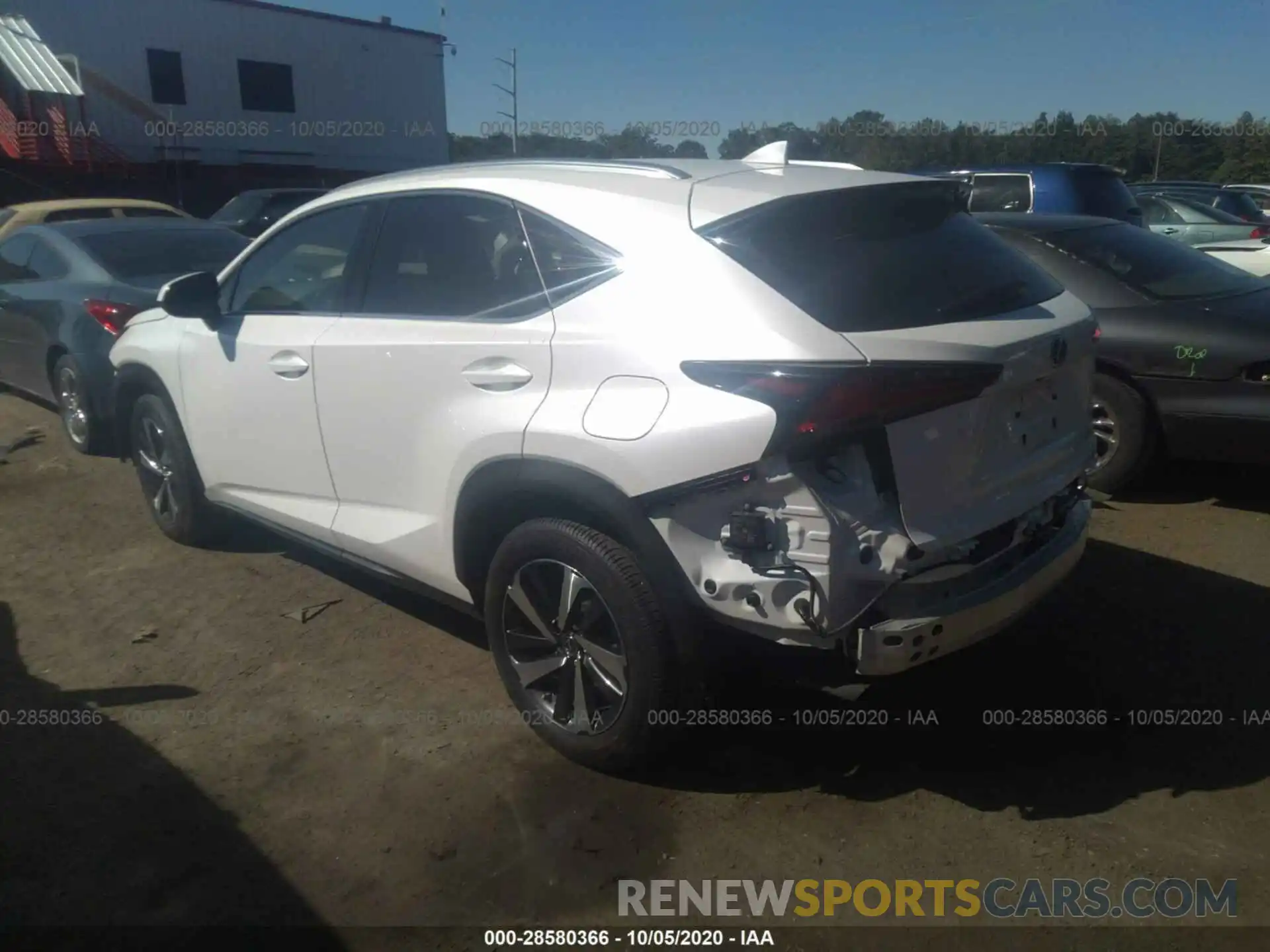 3 Photograph of a damaged car JTJBARBZ4K2211597 LEXUS NX 2019