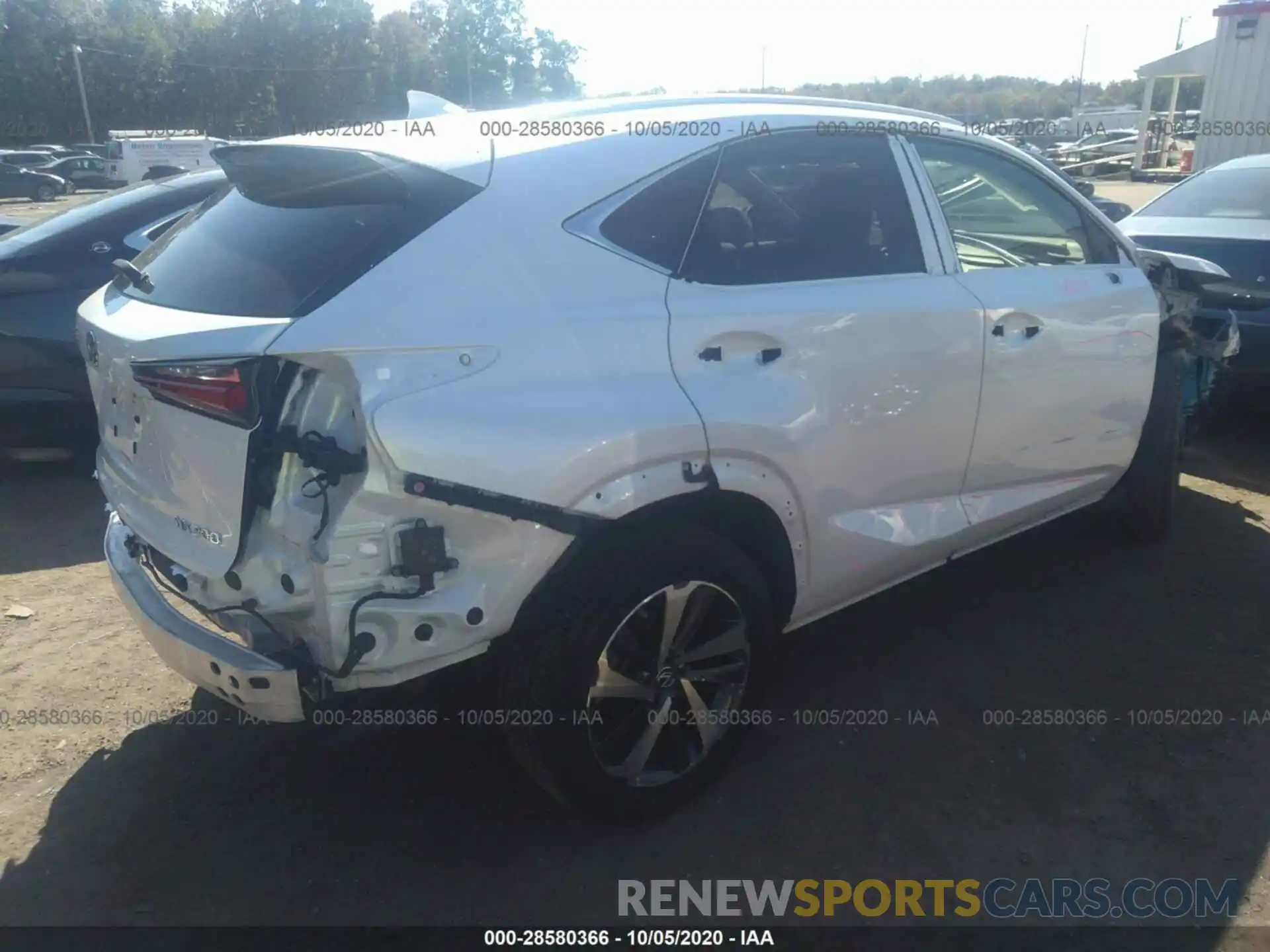 4 Photograph of a damaged car JTJBARBZ4K2211597 LEXUS NX 2019