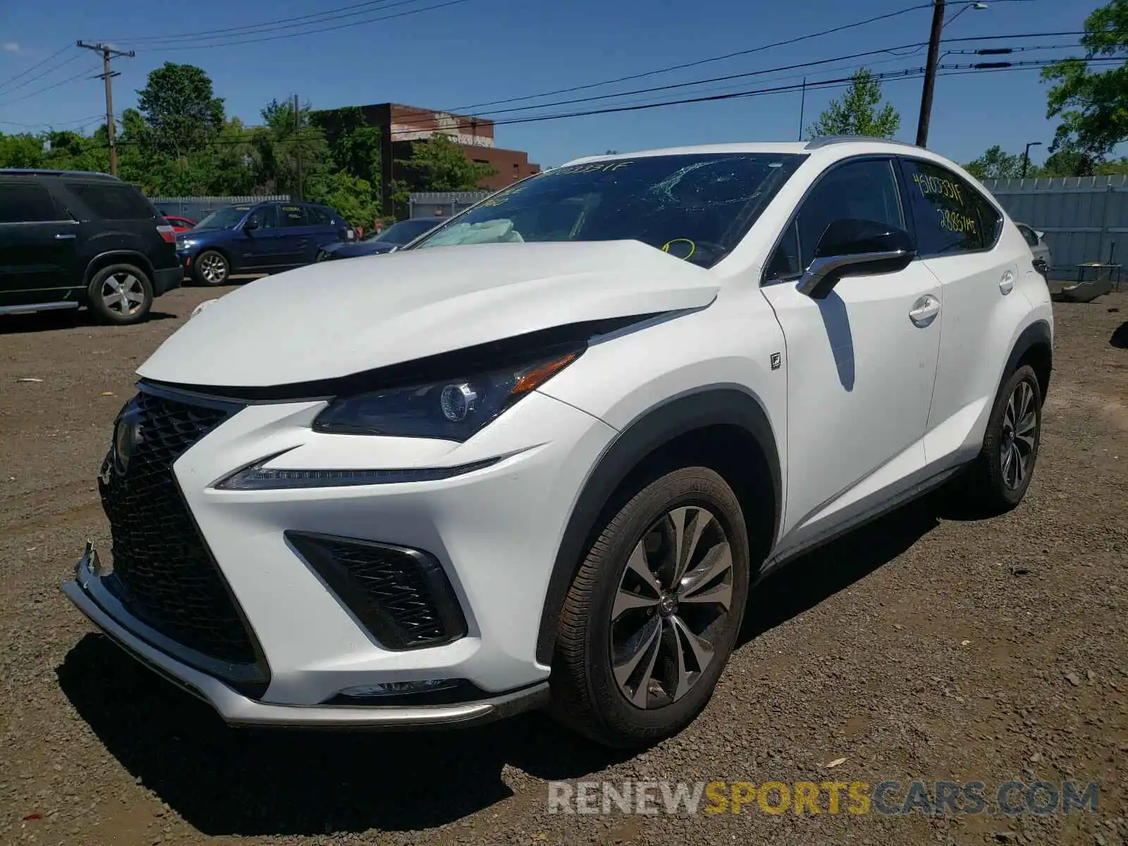 2 Фотография поврежденного автомобиля JTJBARBZ4K2213673 LEXUS NX 2019