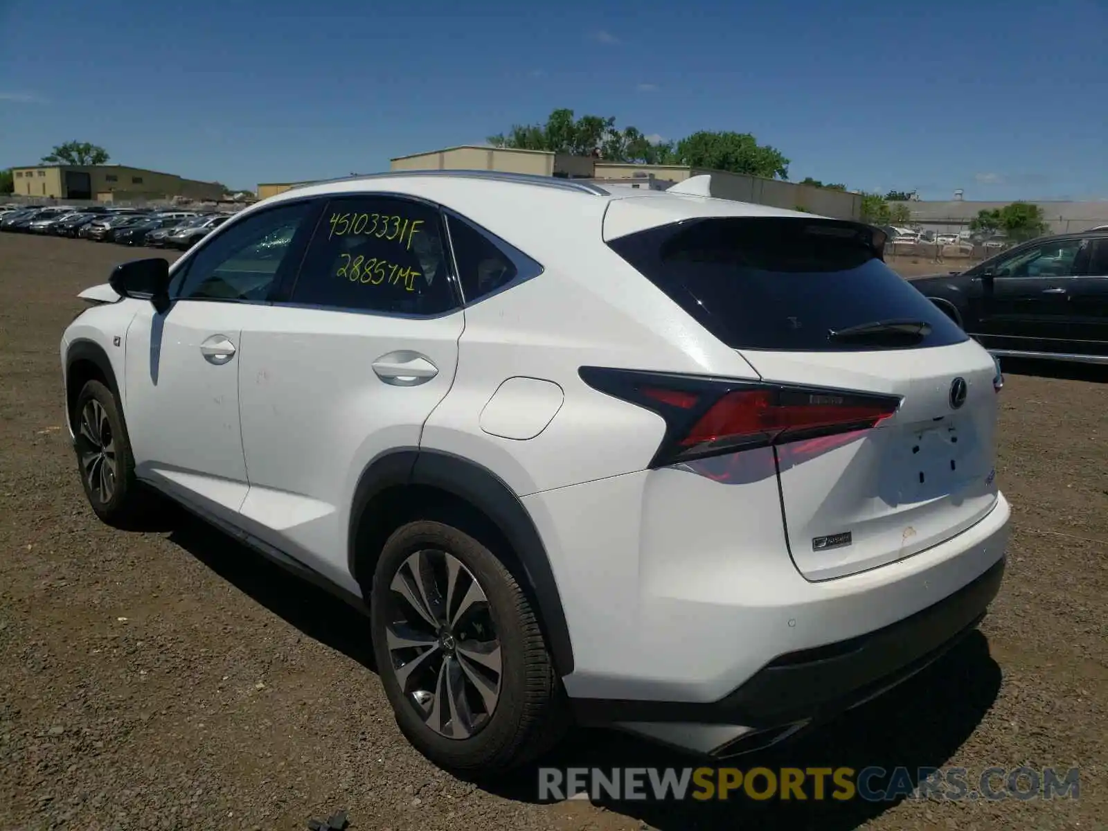 3 Photograph of a damaged car JTJBARBZ4K2213673 LEXUS NX 2019